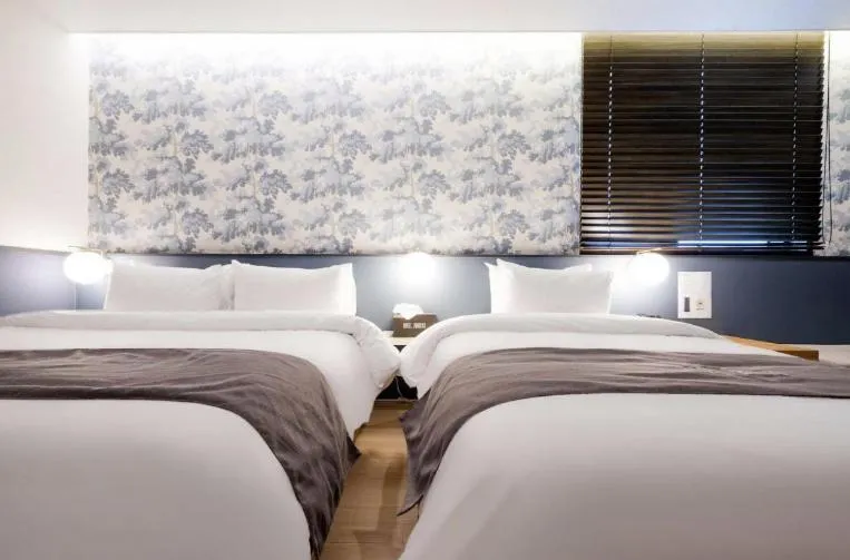 Bed in Hotel 7 Bricks Gwangju Sangmu