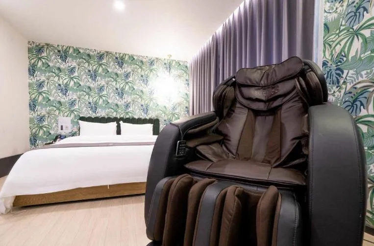 Bed in Hotel 7 Bricks Gwangju Sangmu