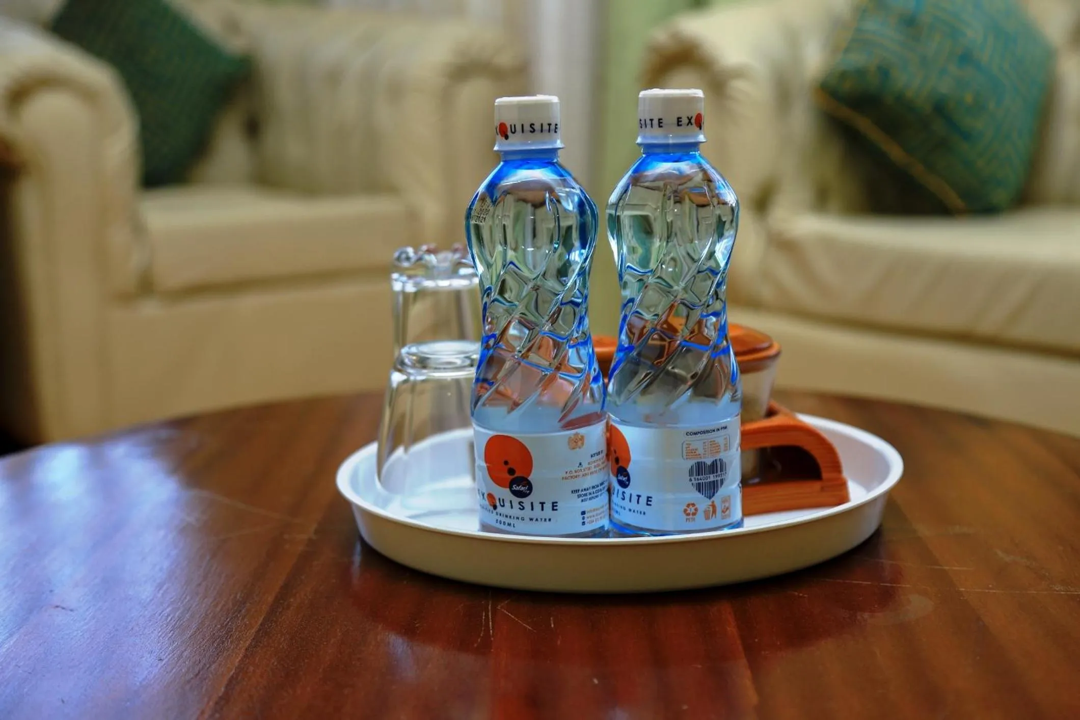 Living room in Davis Court