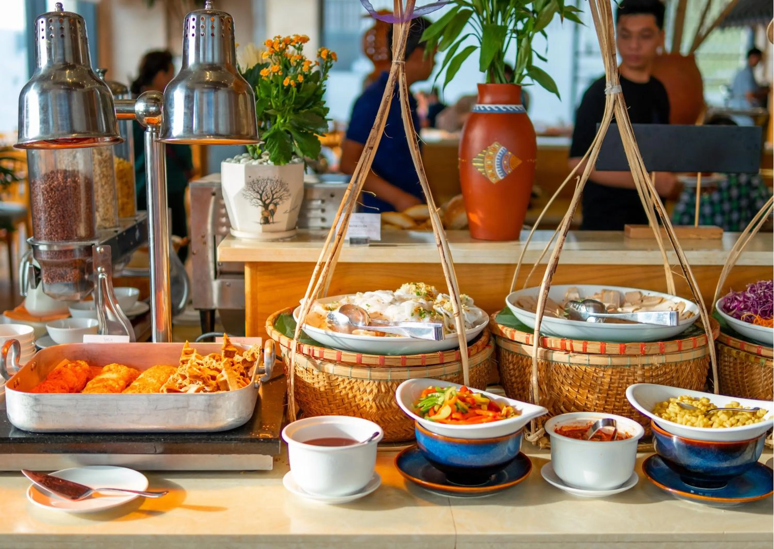 Breakfast in Sala Quy Nhon Beach Hotel