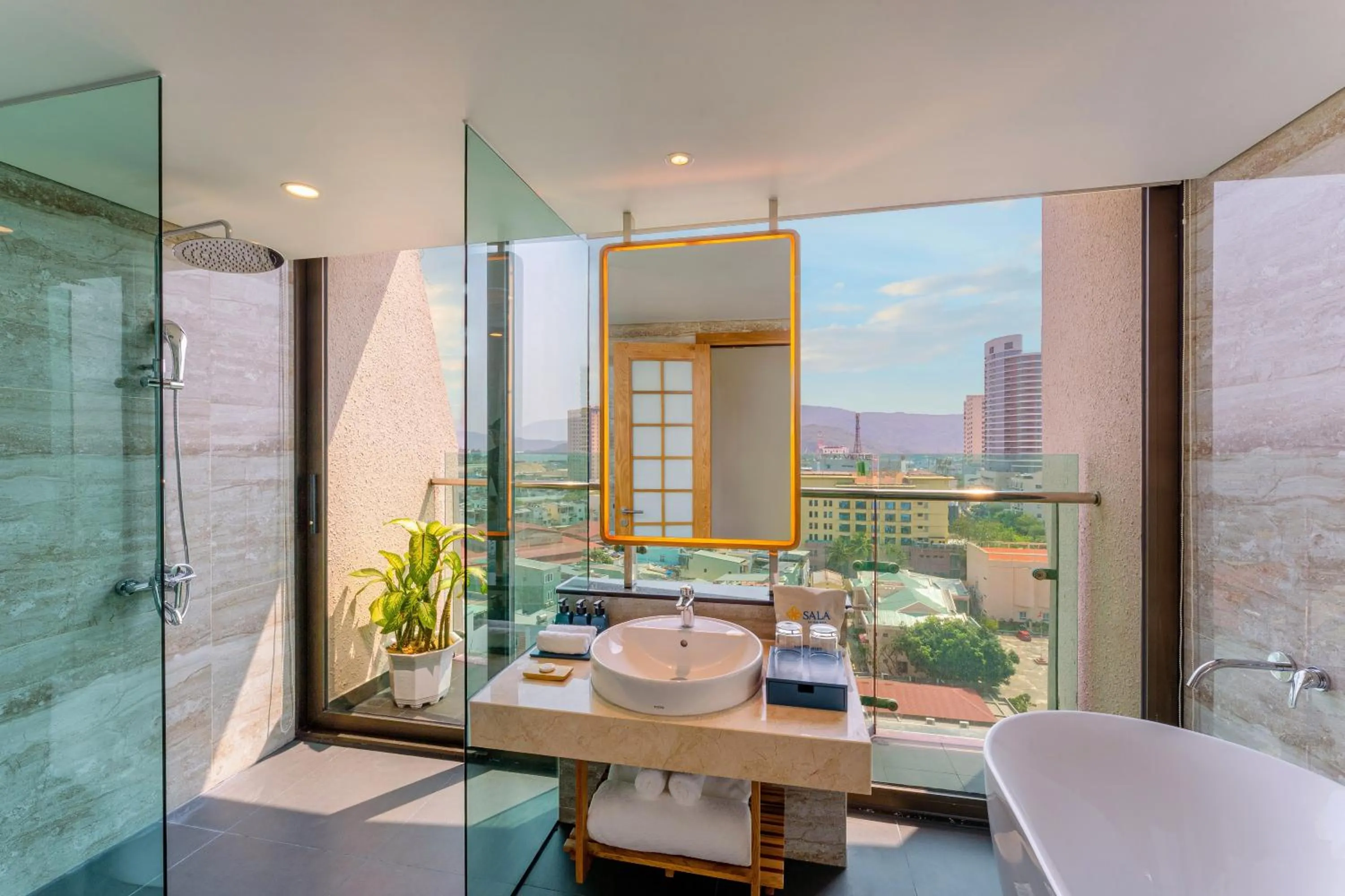 Bathroom in Sala Quy Nhon Beach Hotel