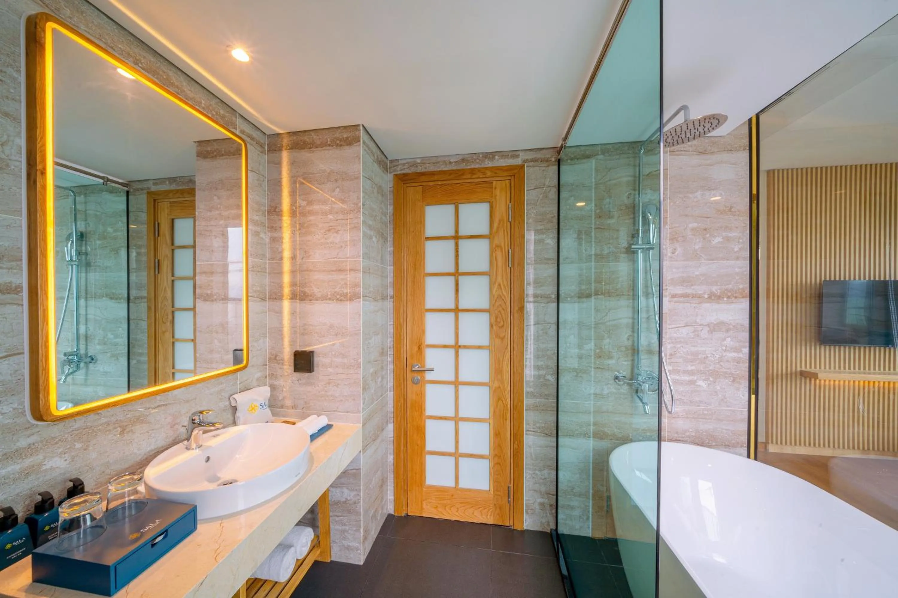 Bathroom in Sala Quy Nhon Beach Hotel