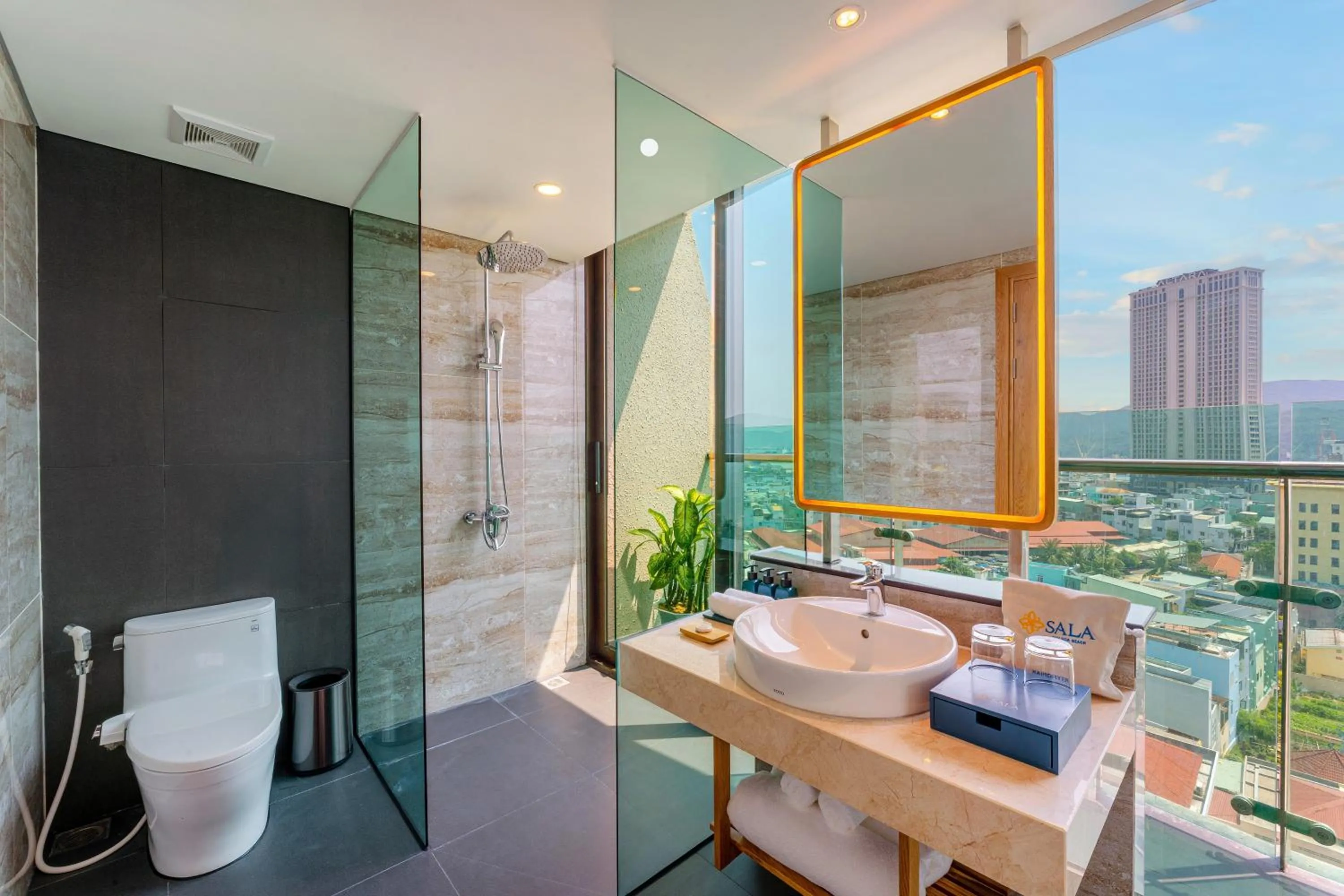 Bathroom in Sala Quy Nhon Beach Hotel