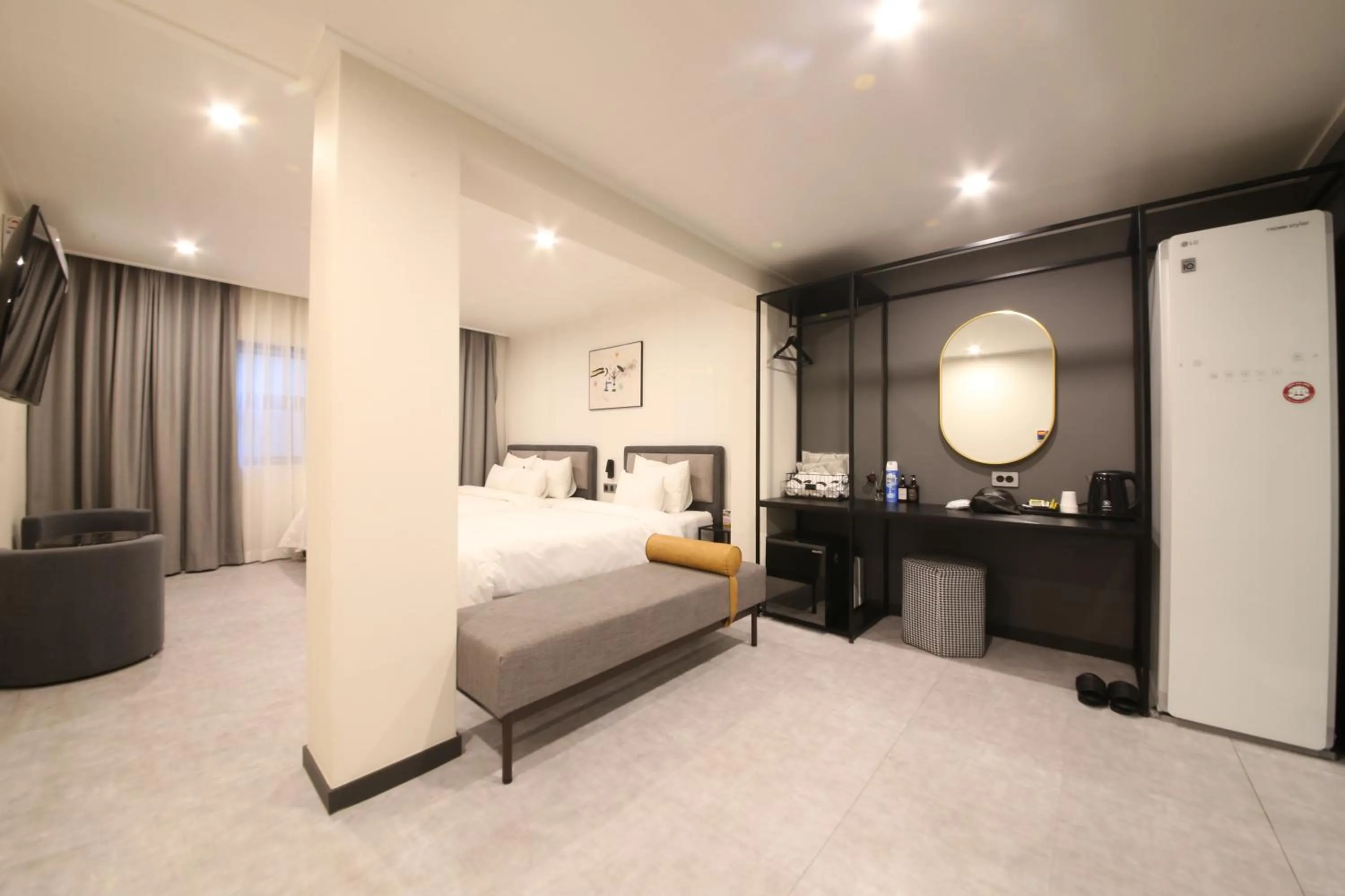 Bed in Browndot Hotel Hwamyeong