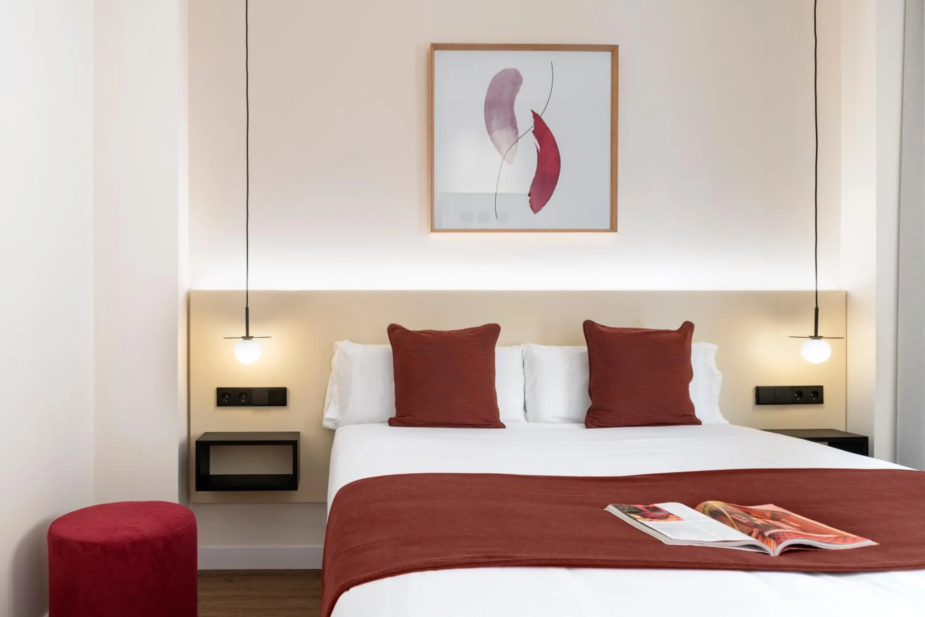 Bed in Magno Apartments Clavellinas