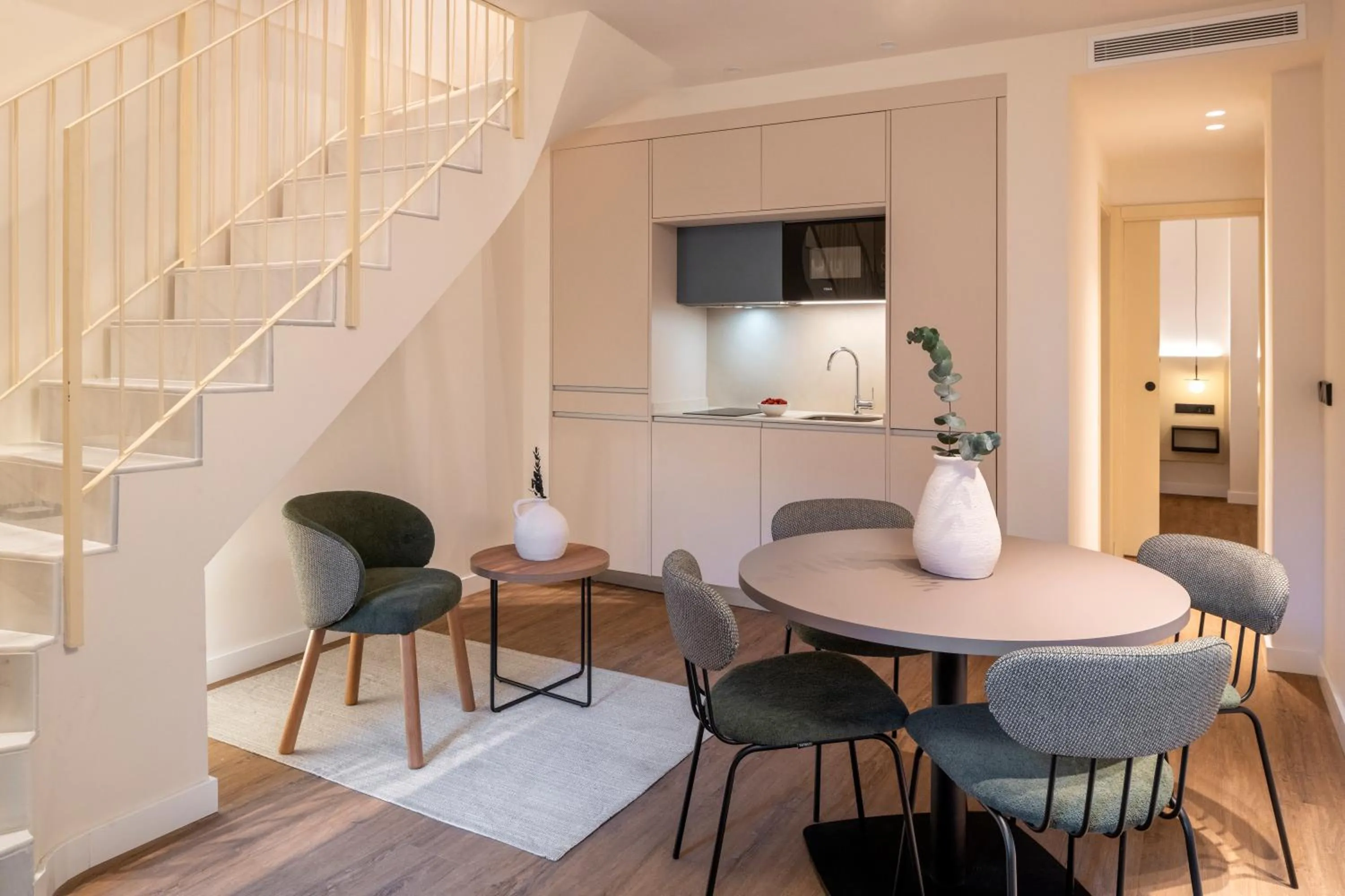 Kitchen or kitchenette in Magno Apartments Clavellinas