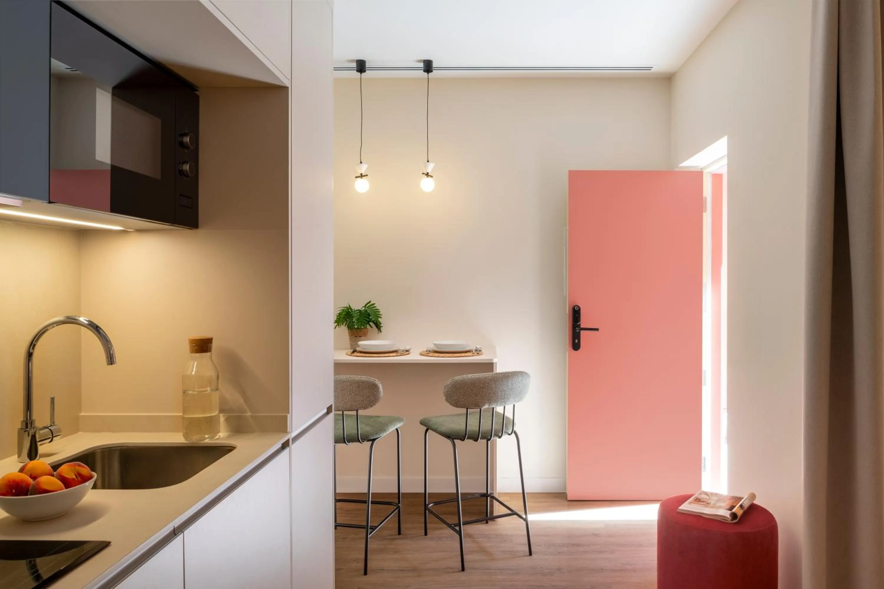 Kitchen or kitchenette in Magno Apartments Clavellinas
