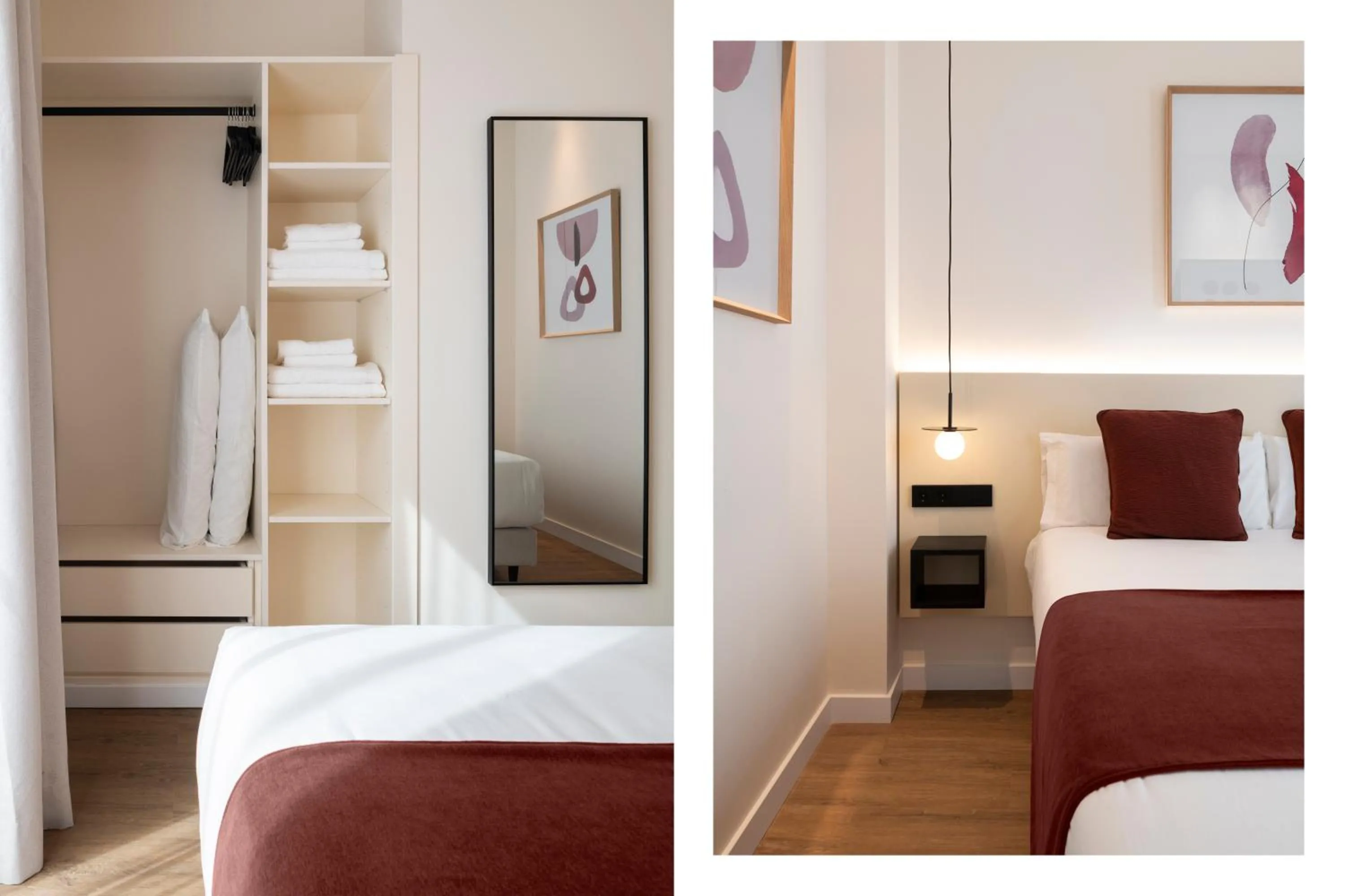 Bed in Magno Apartments Clavellinas