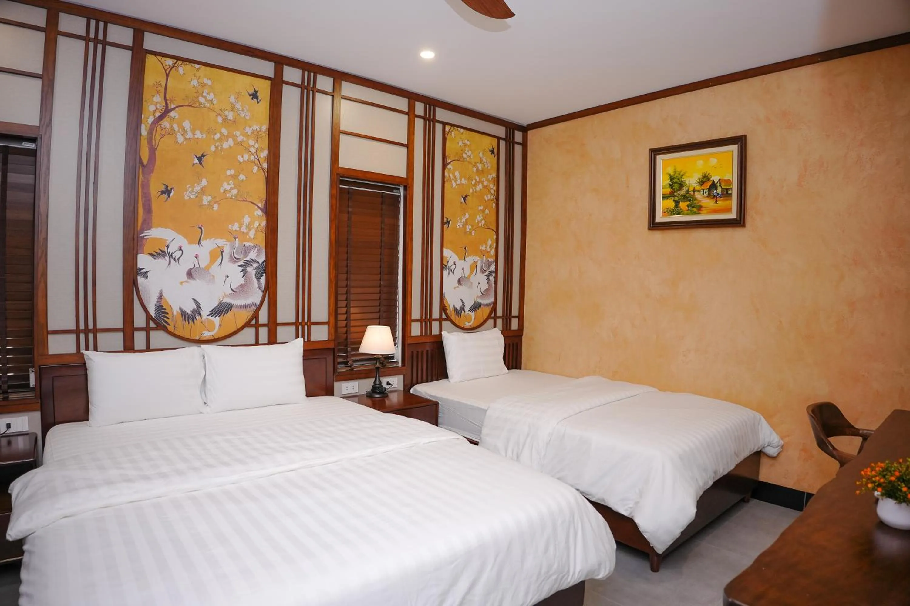 Bed in Serena Tam Coc Hotel & Villa