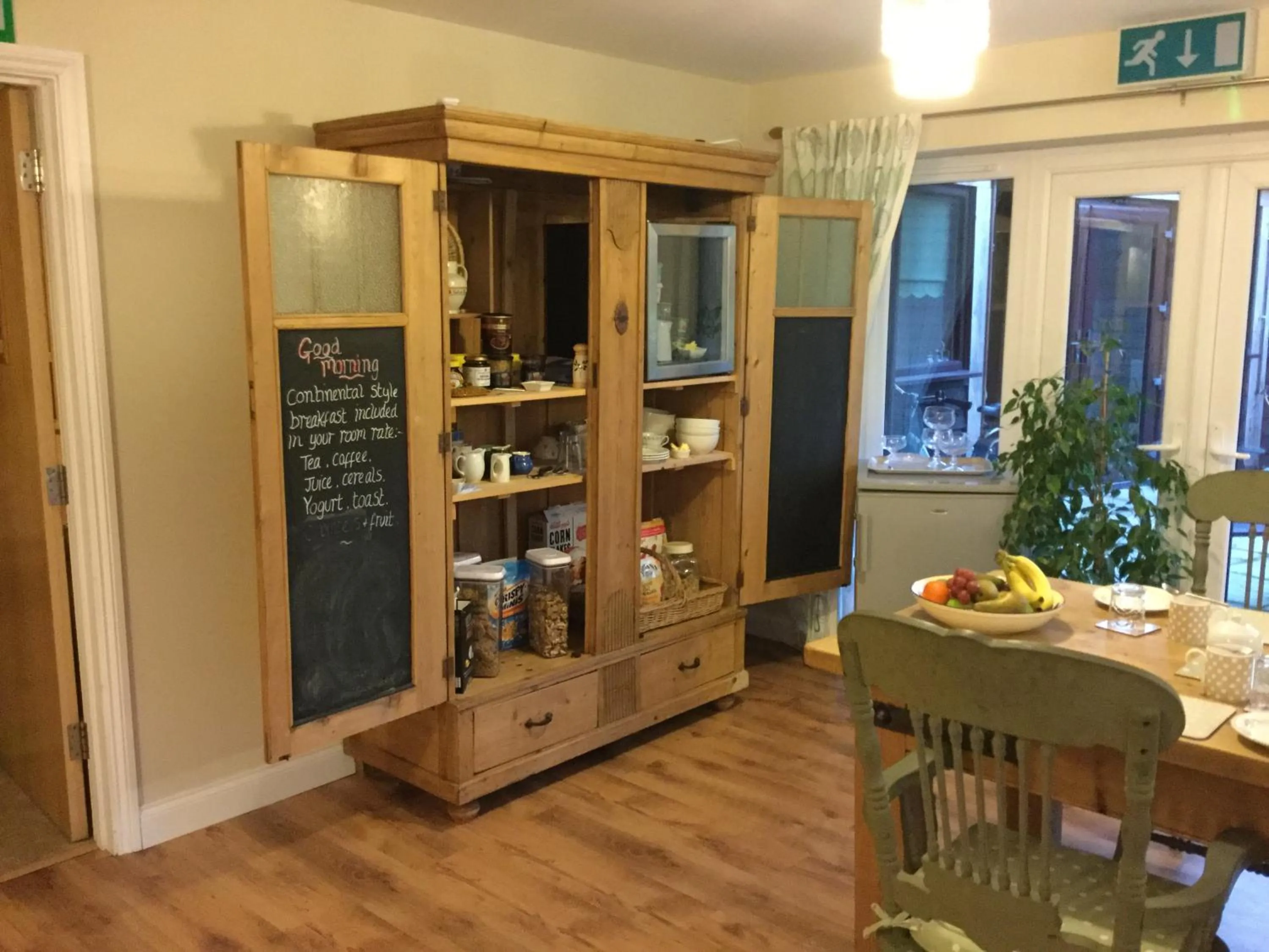 Food and drinks in The Old Grain Store Bed & Breakfast