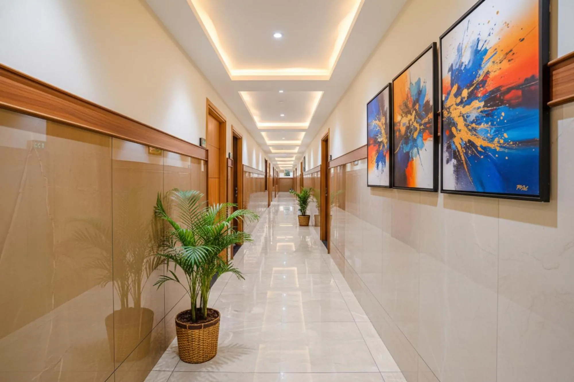 Lobby or reception in Oriva Freshco