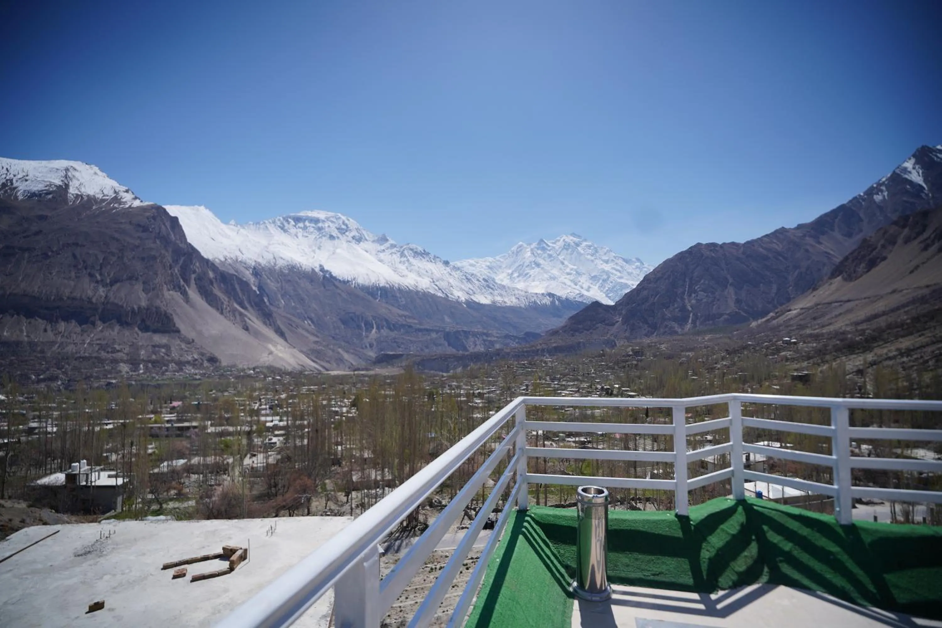 Balcony/Terrace in Hunza Elites hotel