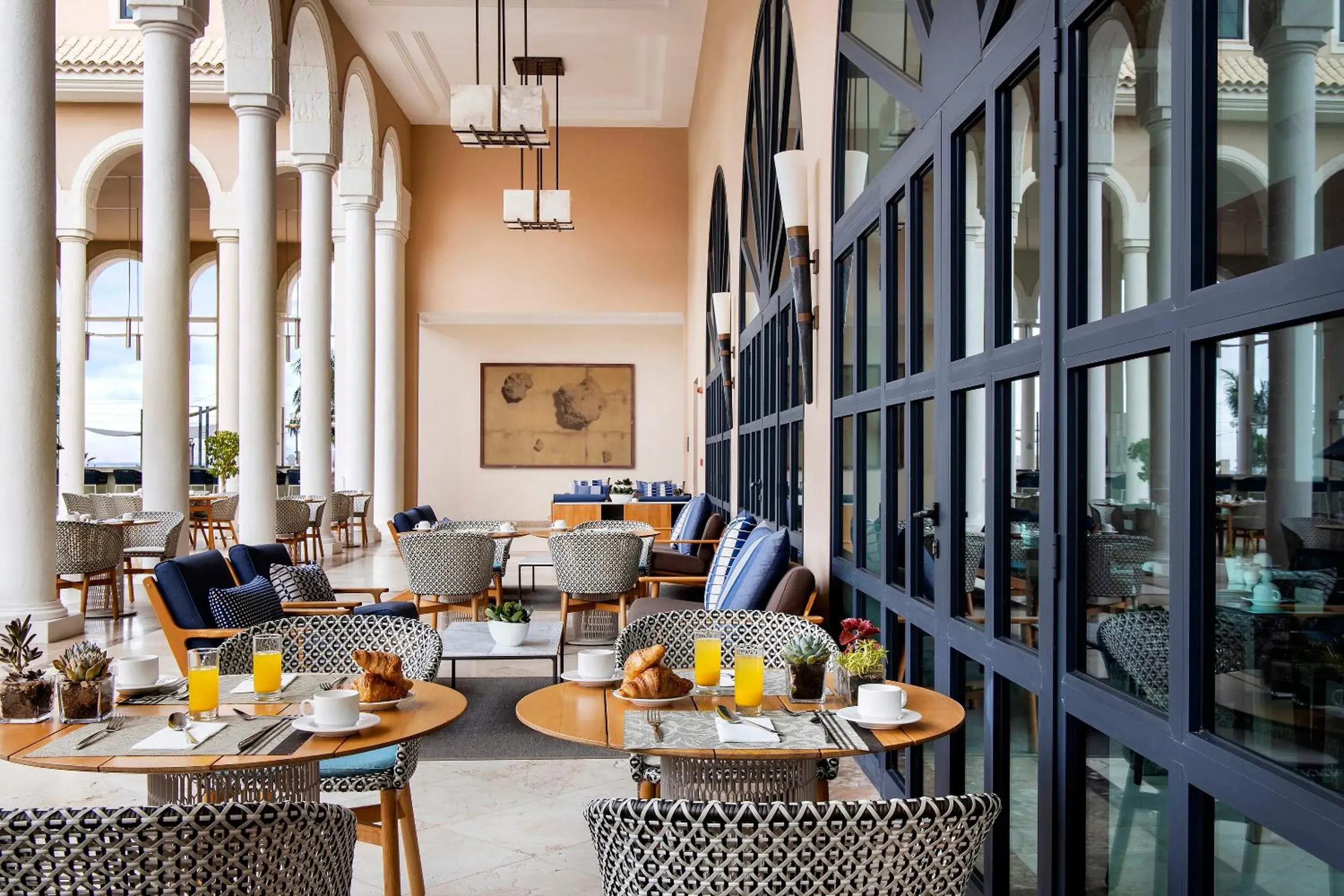 Breakfast in Gran Melia Palacio de Isora Resort & Spa Breakfast in Gran Melia Palacio de Isora Resort & Spa