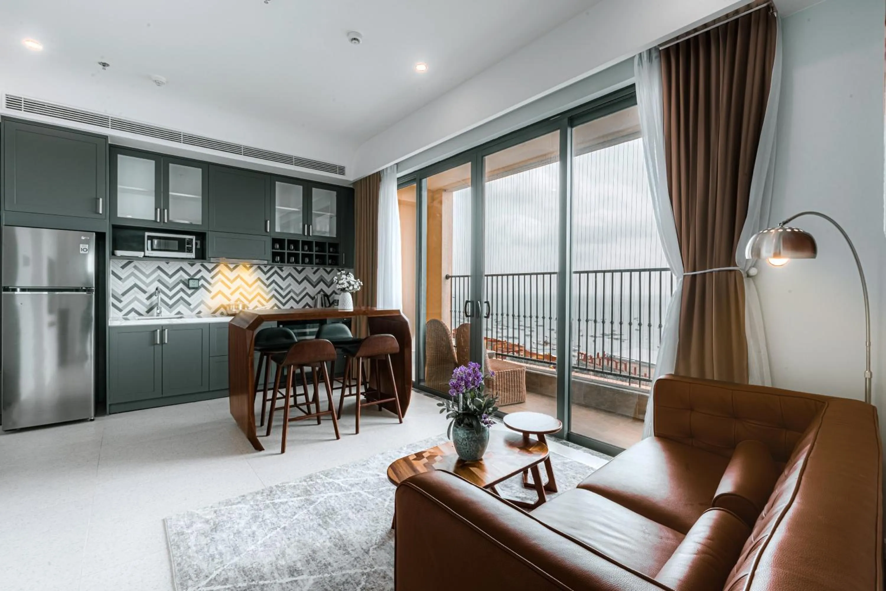 Kitchen or kitchenette in Sole Casa Phu Quoc