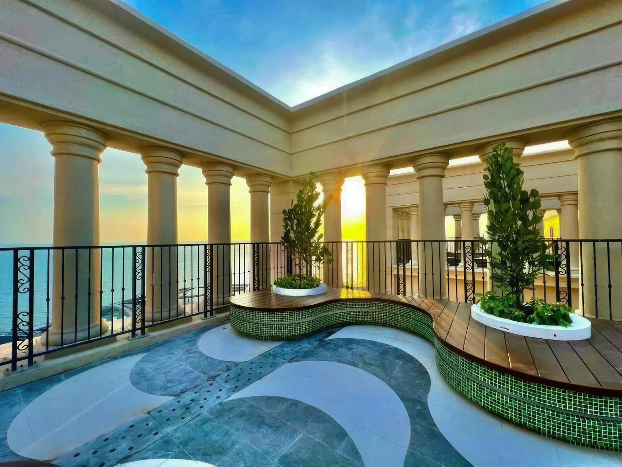 Balcony/Terrace in Sole Casa Phu Quoc