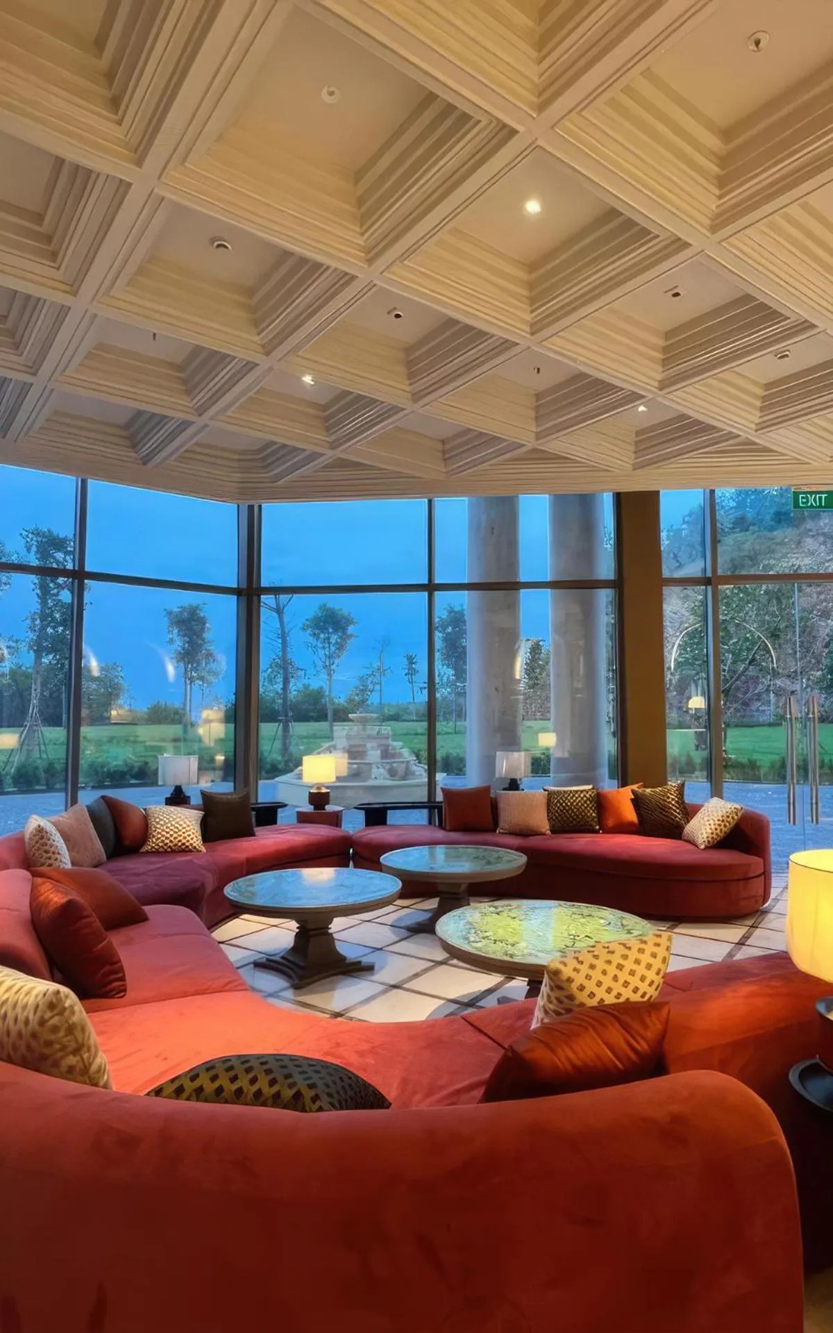 Seating area in Sole Casa Phu Quoc