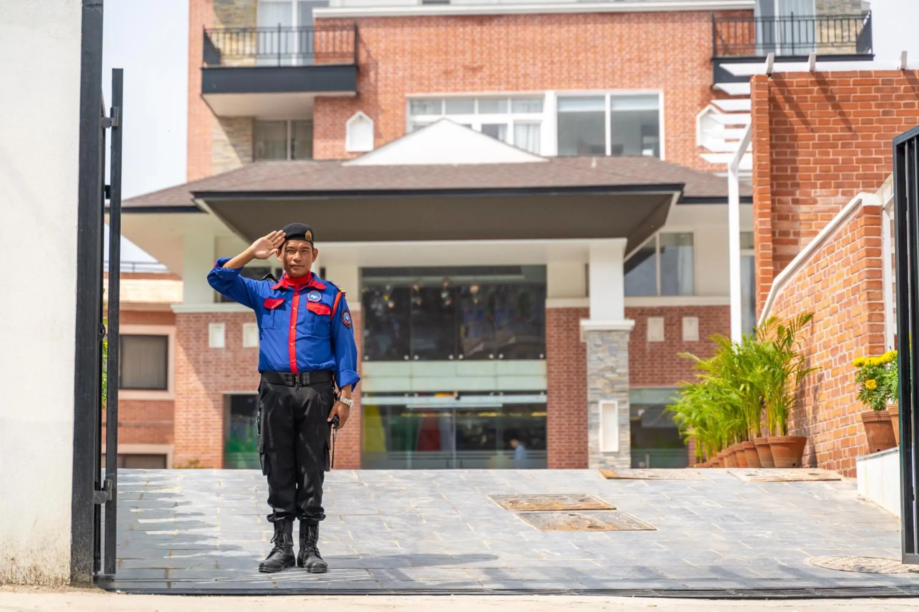 Property building in Hotel Anuttara Property building in Hotel Anuttara