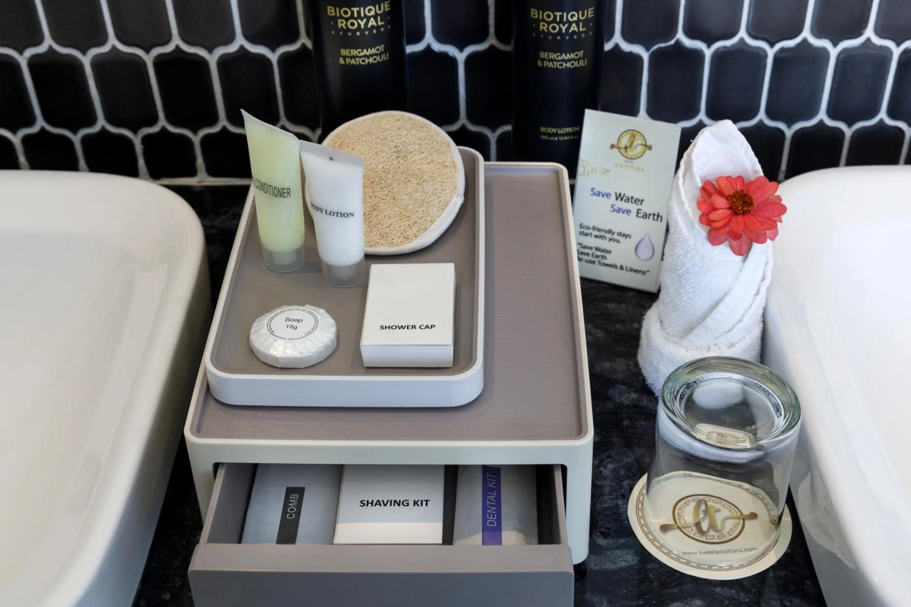 Toilet, Bed in Hotel Anuttara