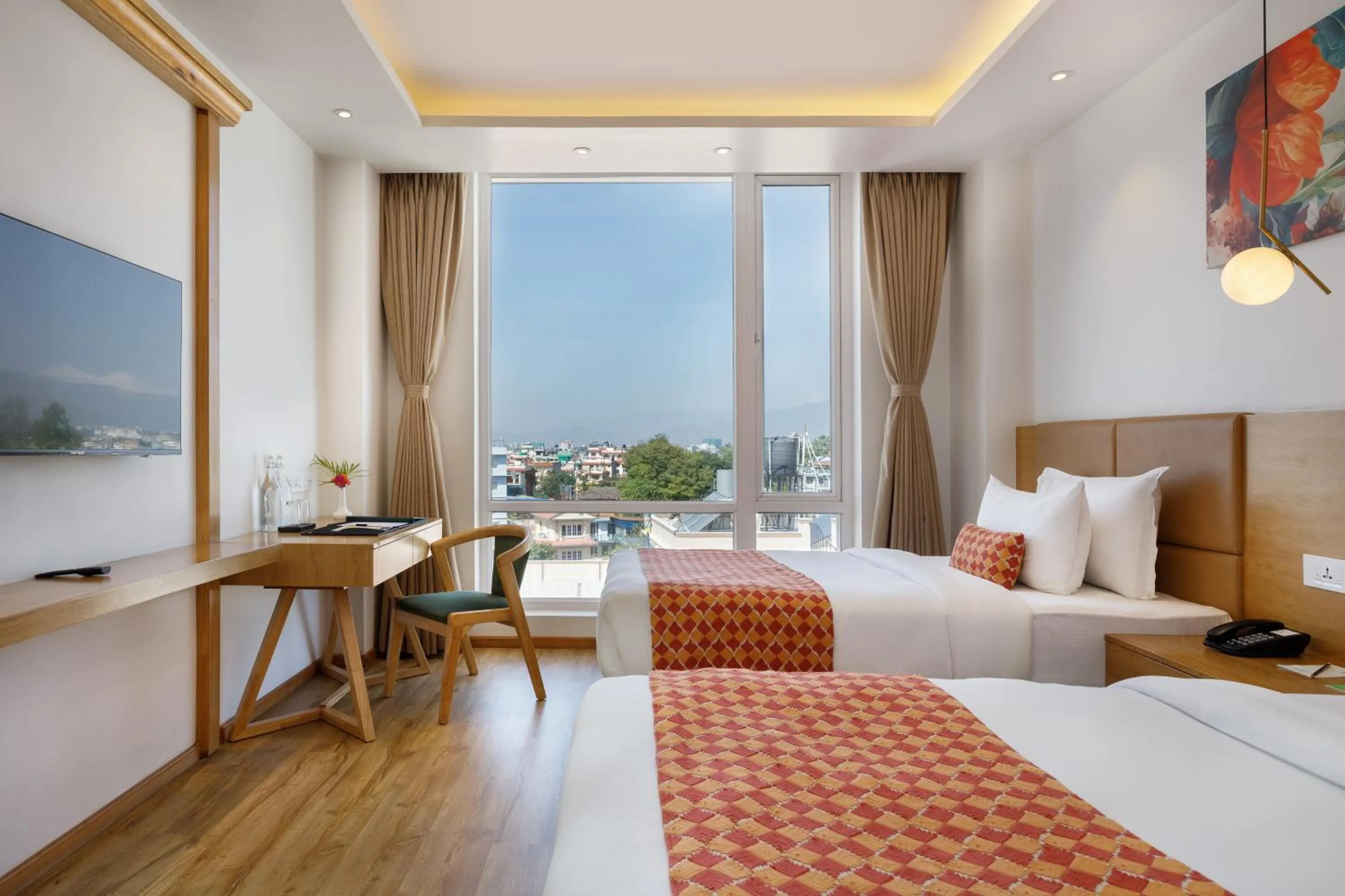 Bedroom, Bed in Hotel Anuttara