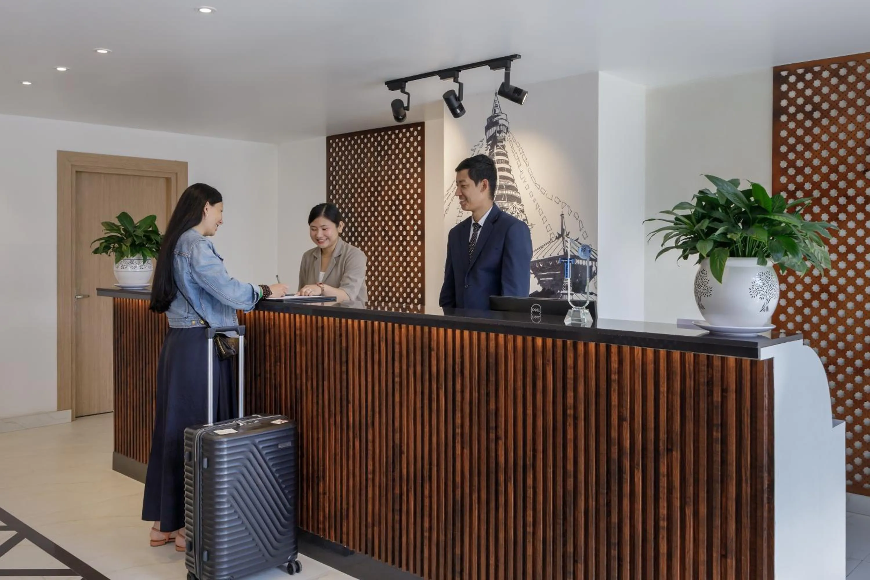 Staff in Hotel Anuttara