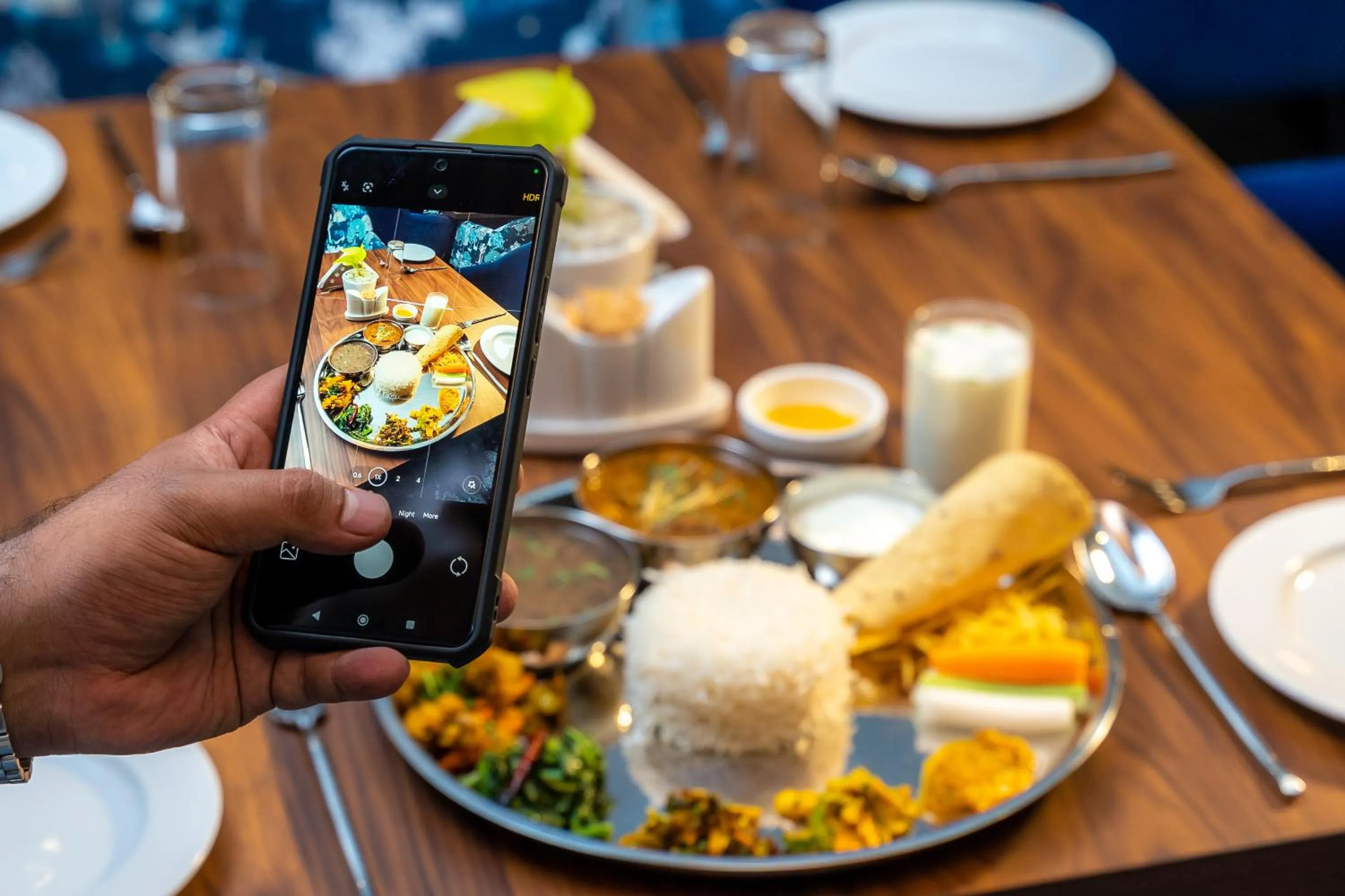 Food in Hotel Anuttara