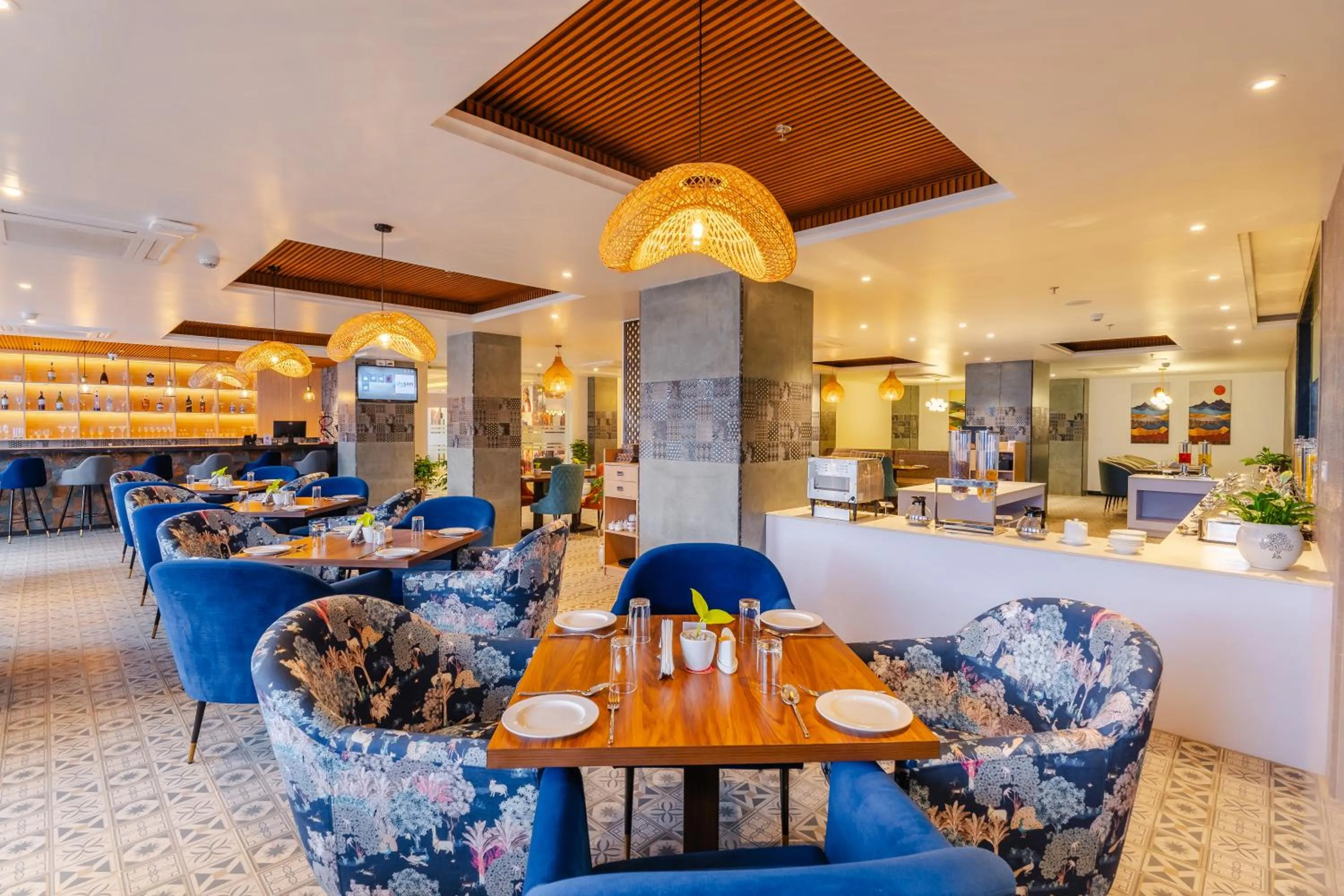 Lounge or bar in Hotel Anuttara