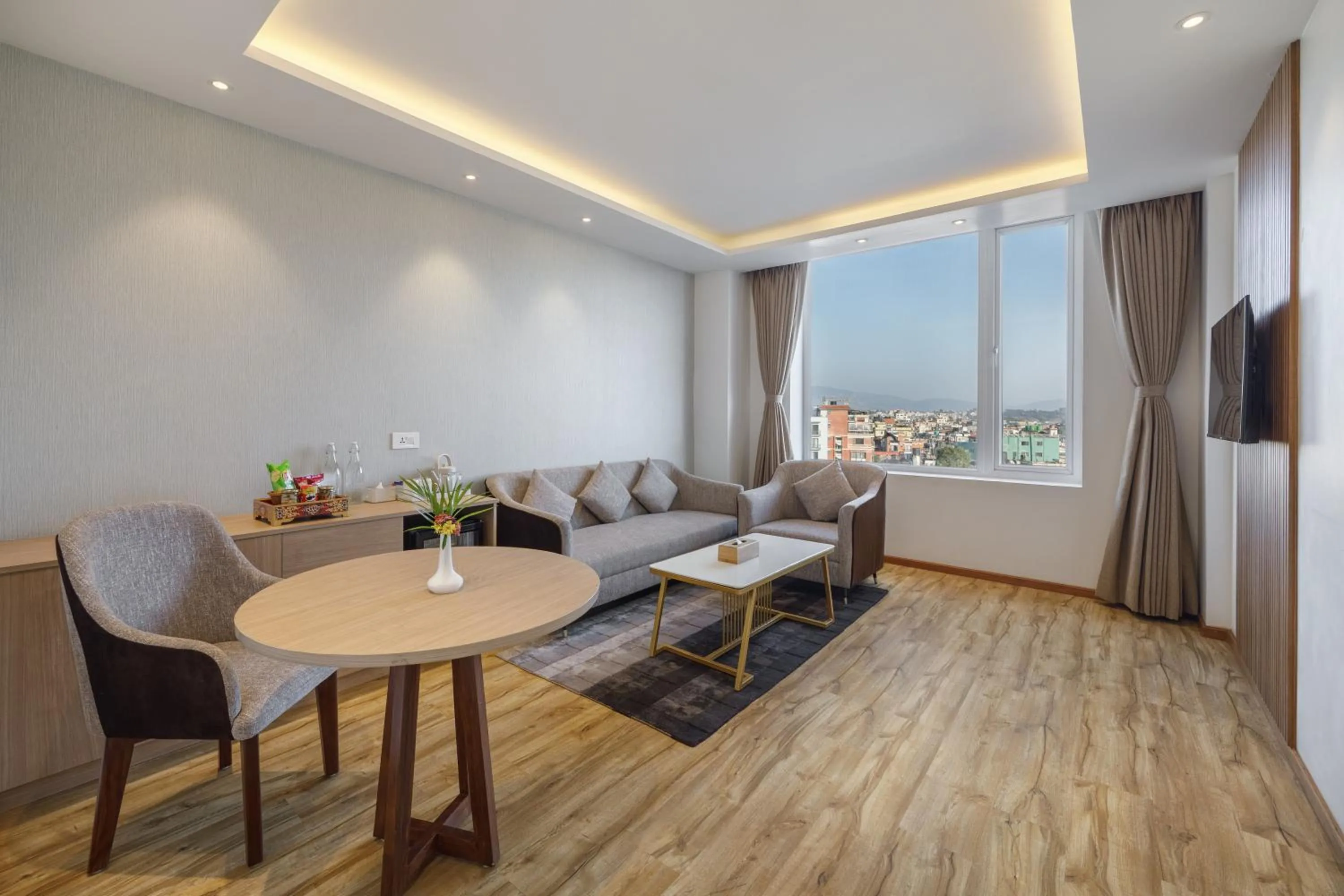 Living room in Hotel Anuttara