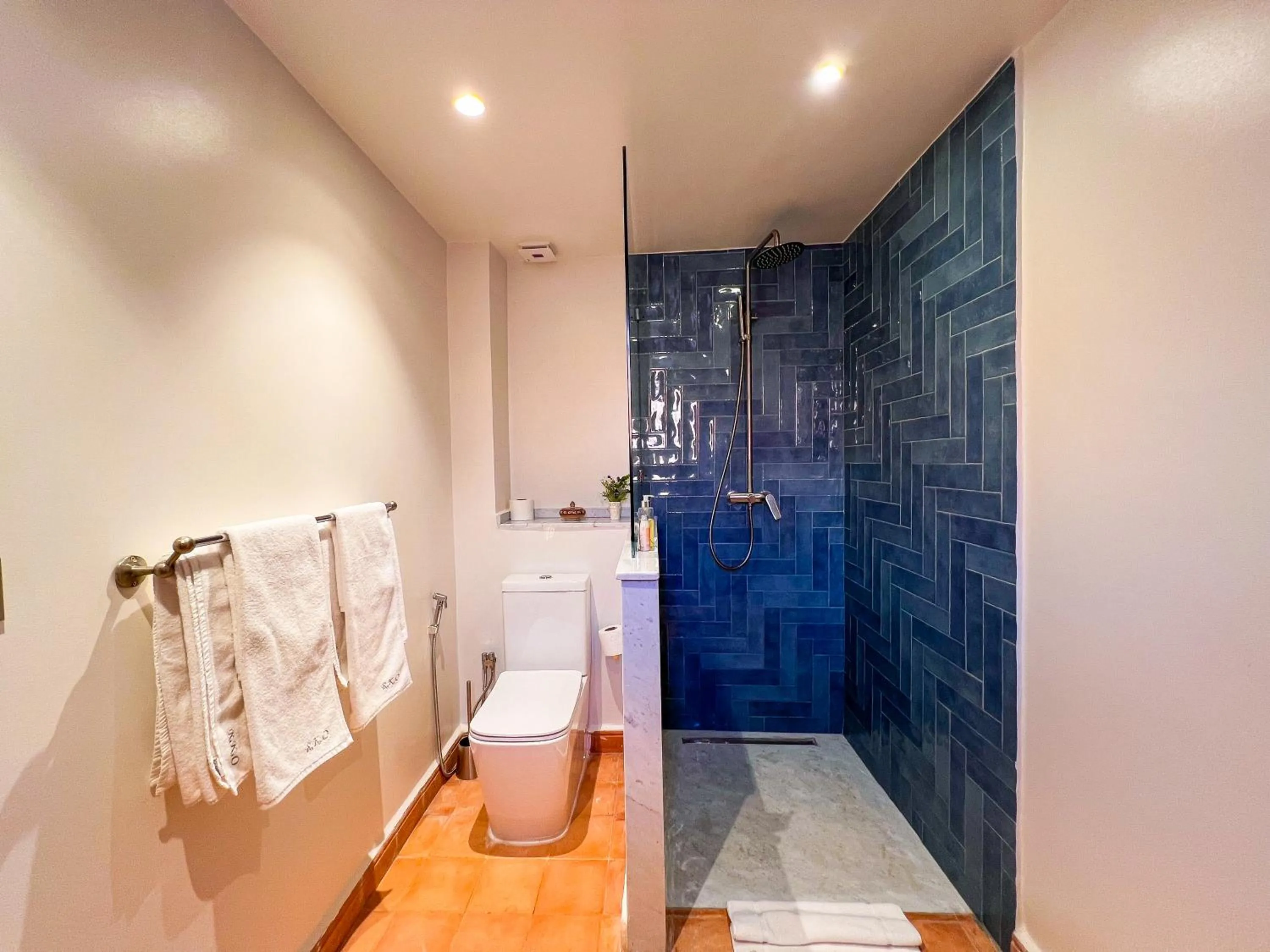 Shower in Riad Kech One & Spa