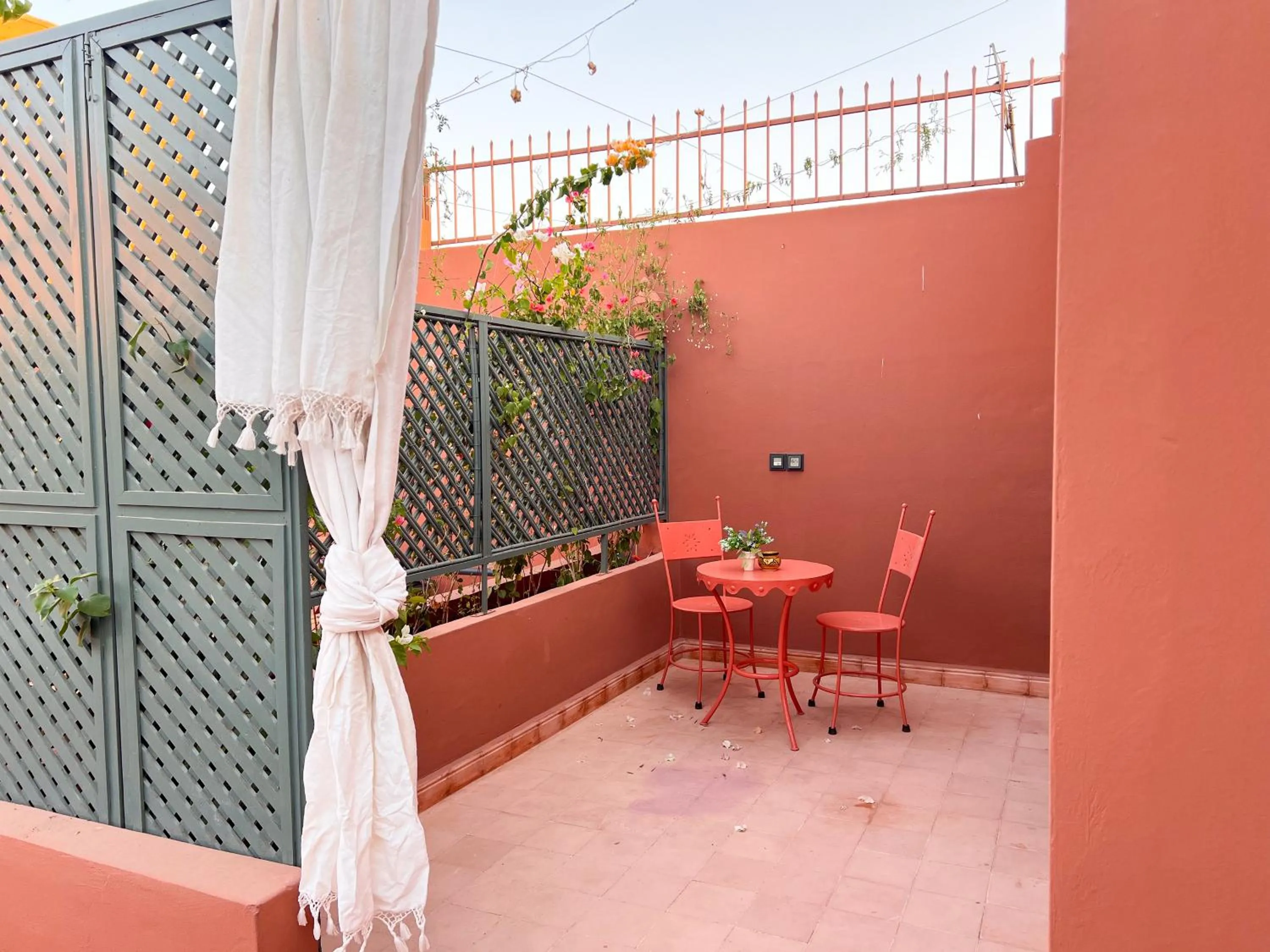 Balcony/Terrace in Riad Kech One & Spa