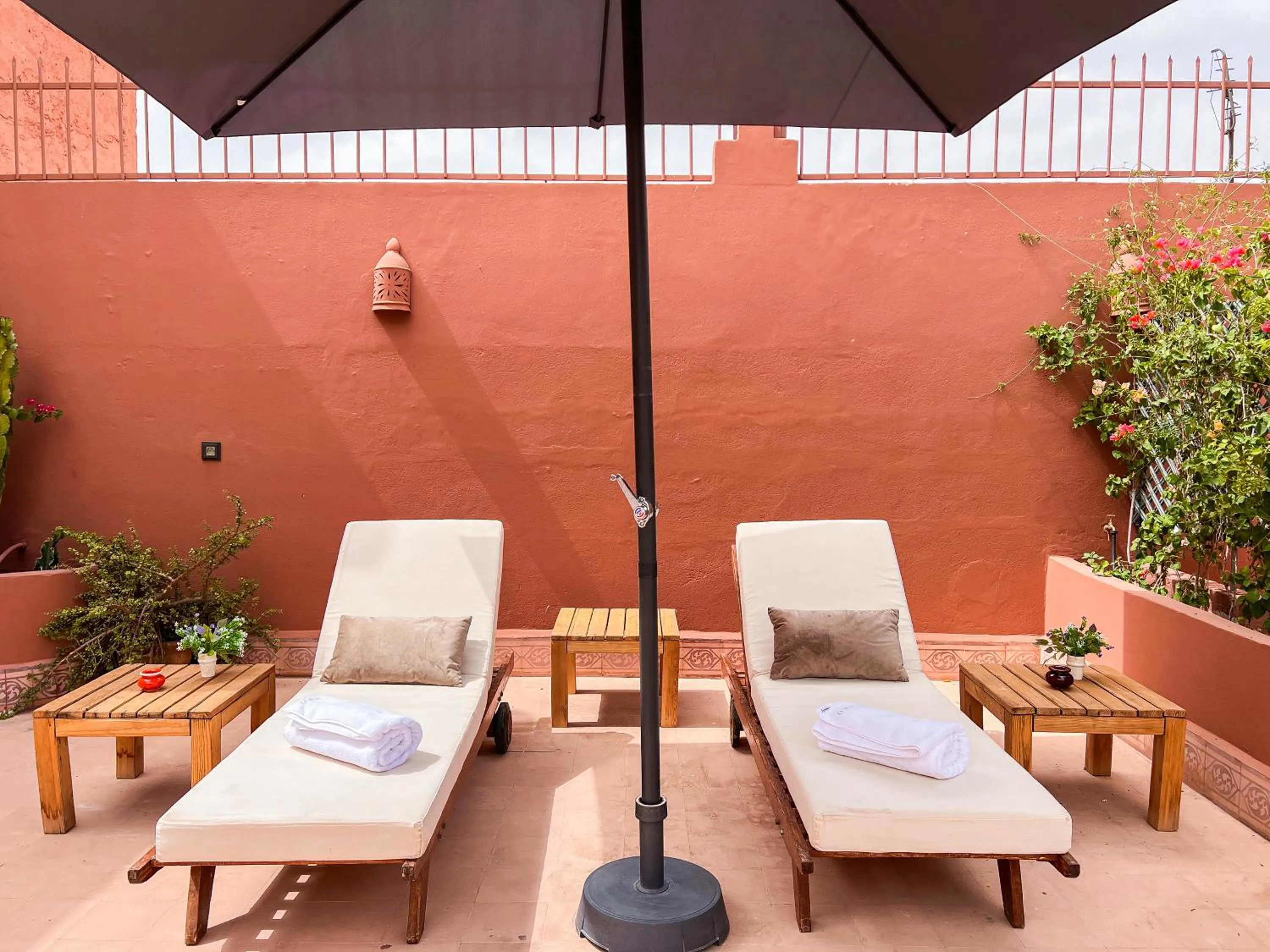 Balcony/Terrace in Riad Kech One & Spa