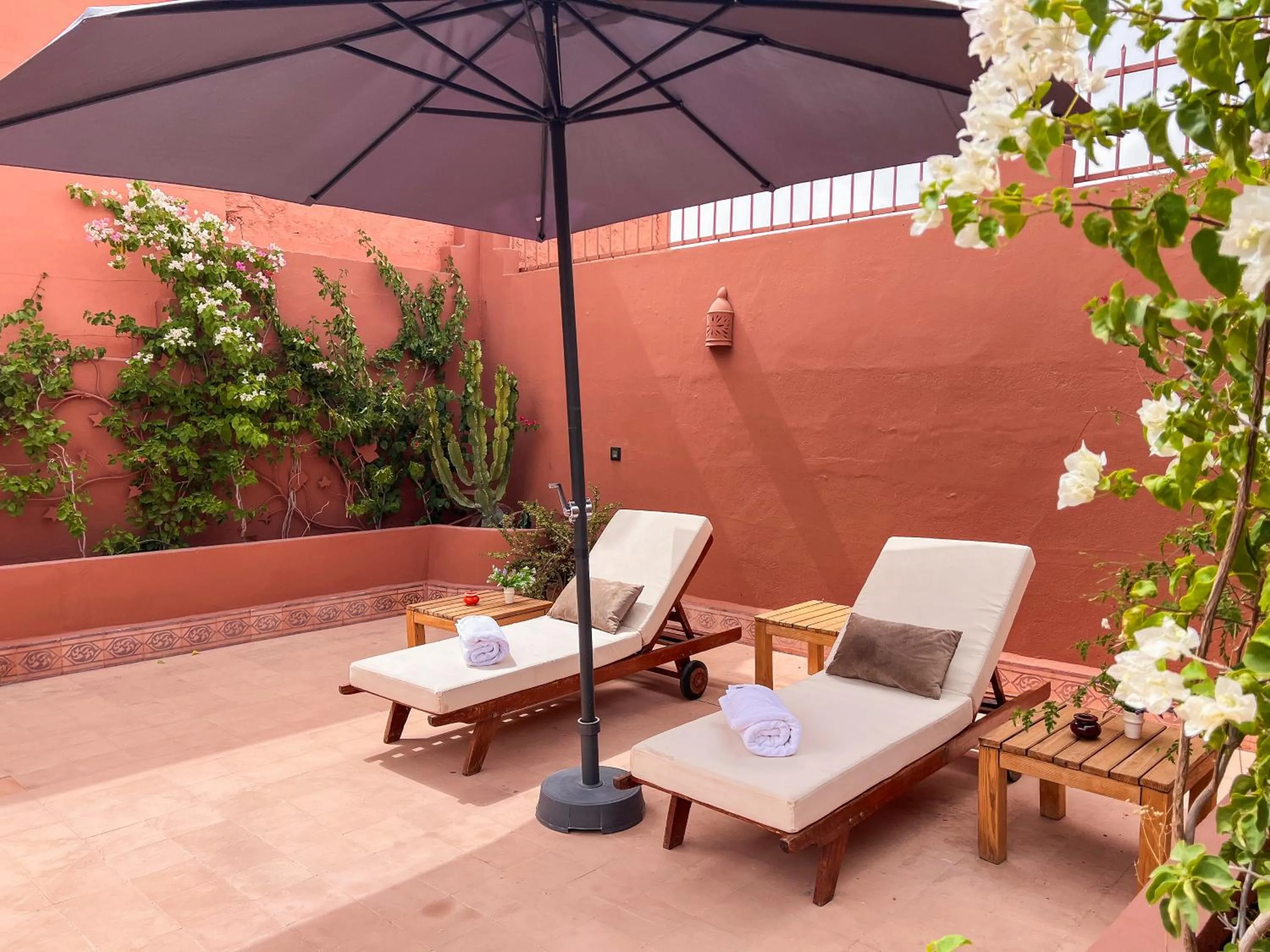 Balcony/Terrace in Riad Kech One & Spa