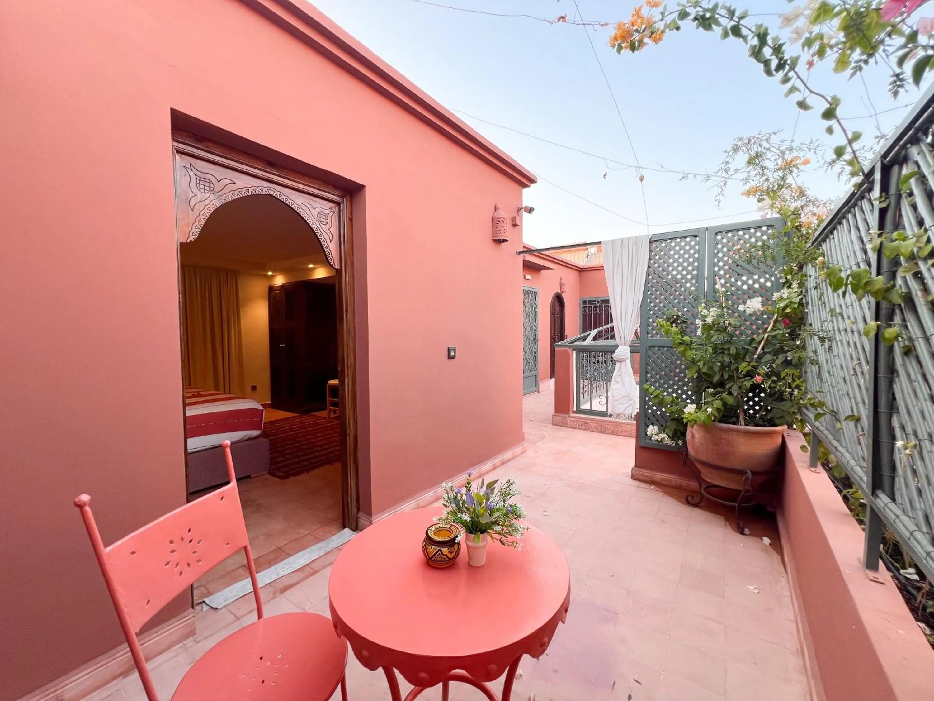 Balcony/Terrace in Riad Kech One & Spa