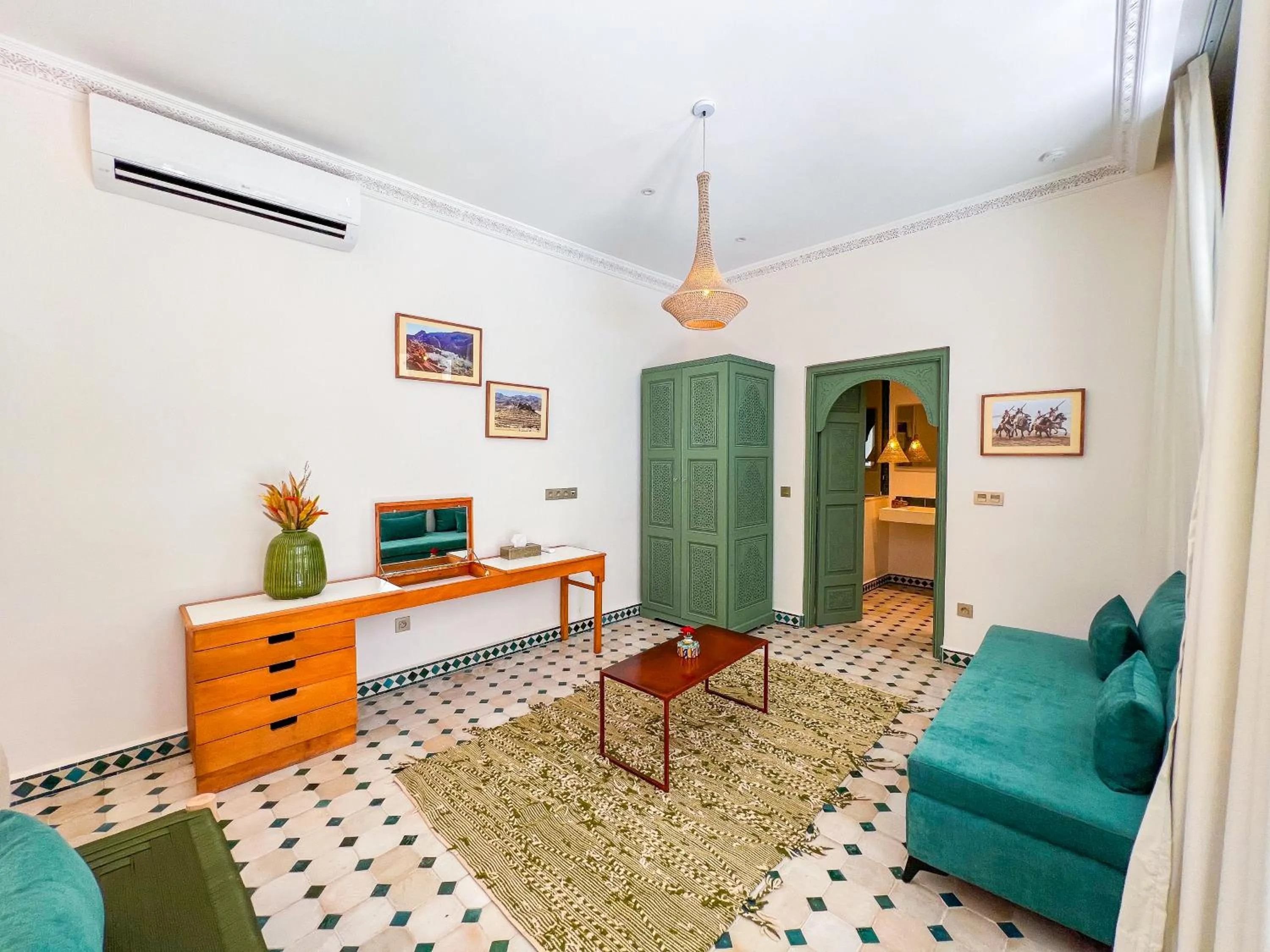 Living room in Riad Kech One & Spa