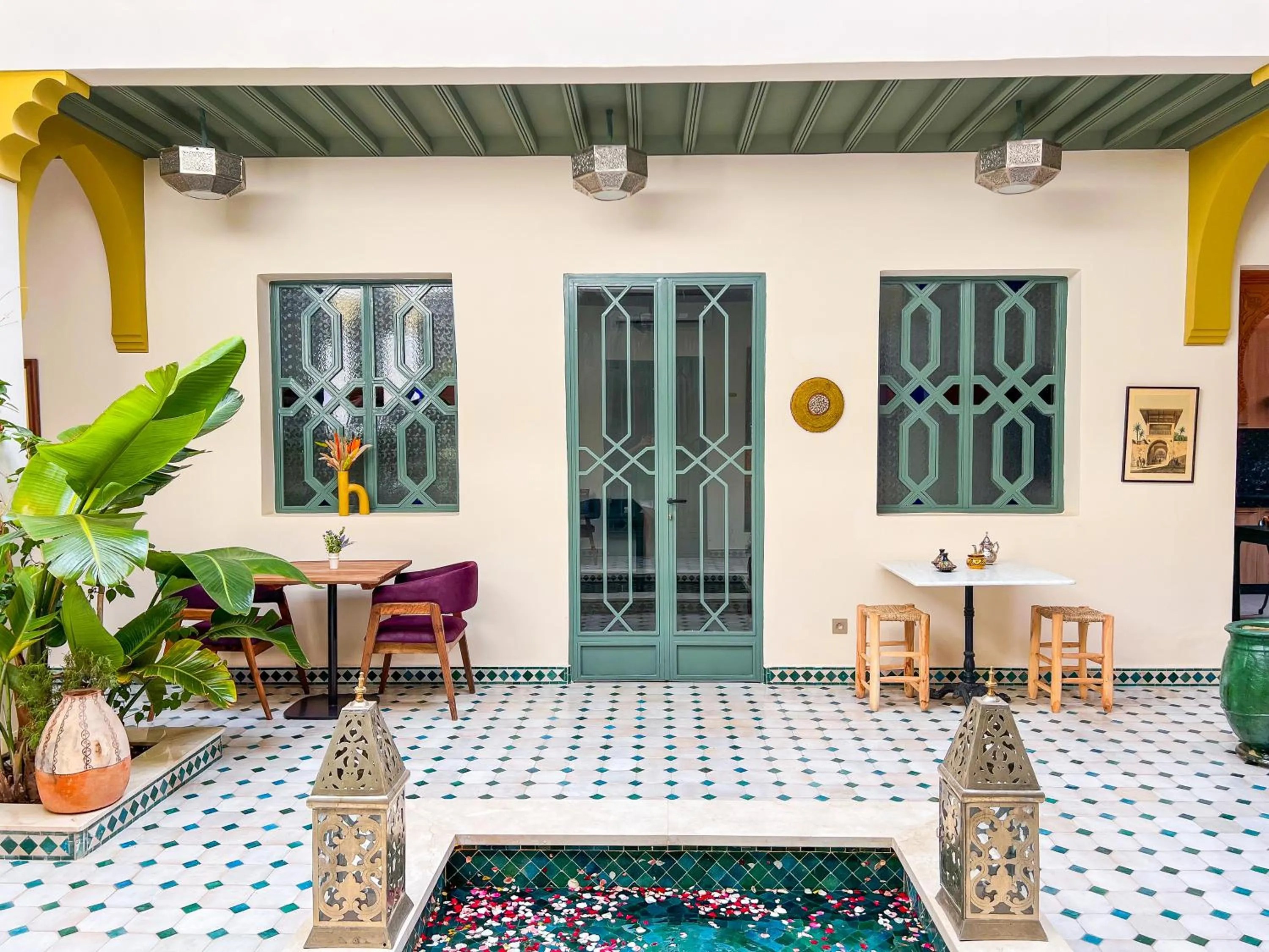 Patio in Riad Kech One & Spa