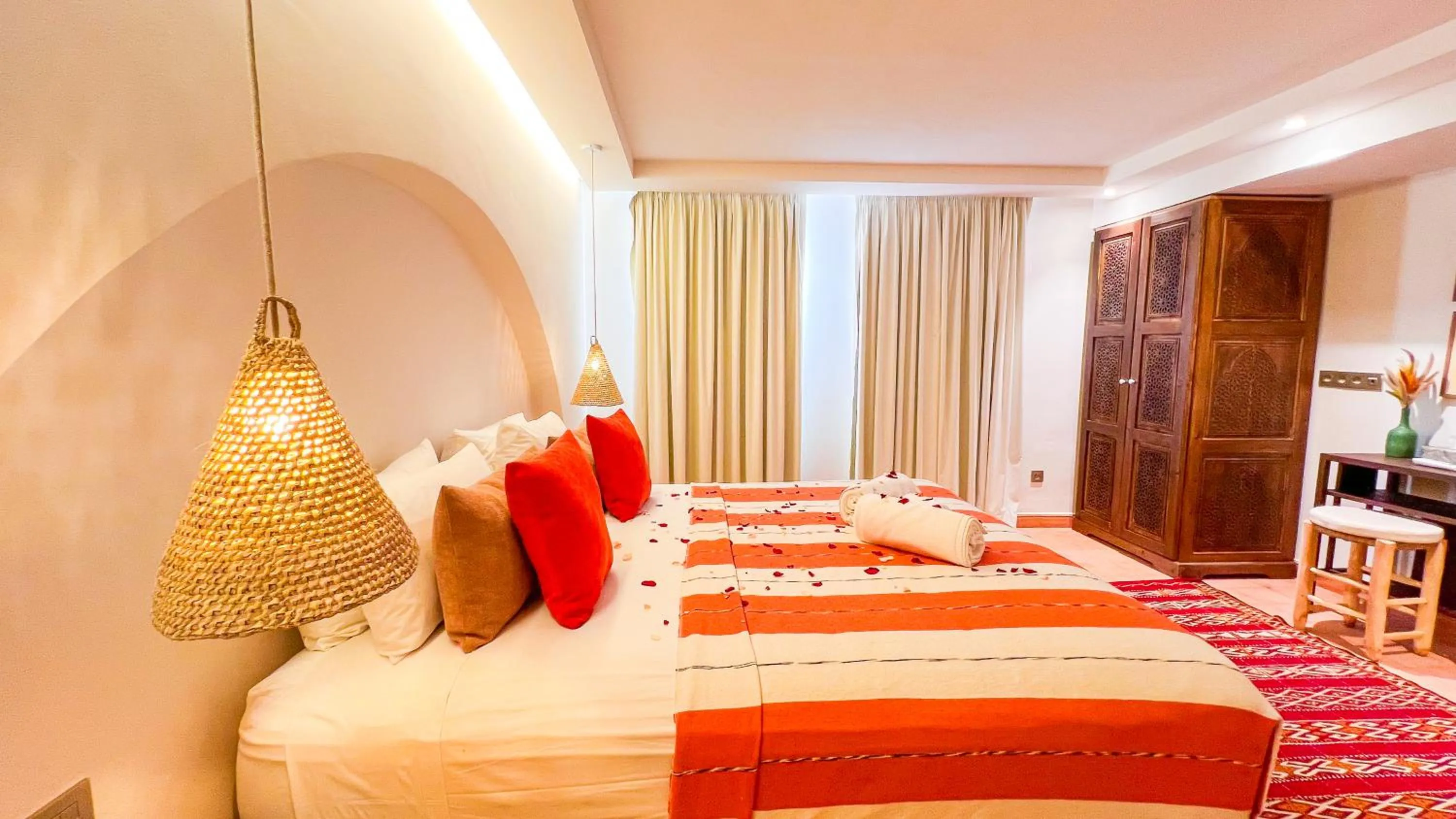 Bedroom, Bed in Riad Kech One & Spa