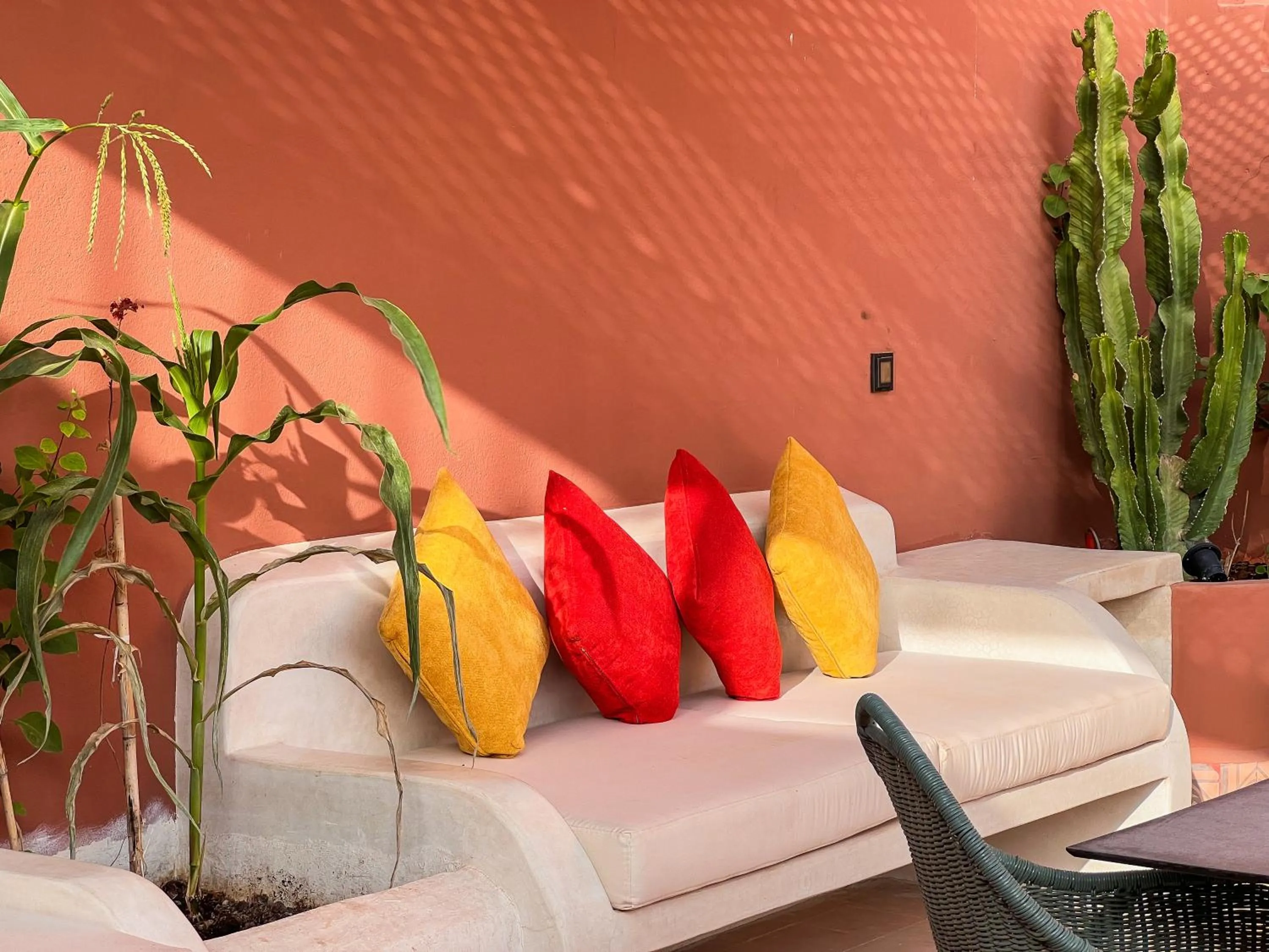 Balcony/Terrace in Riad Kech One & Spa