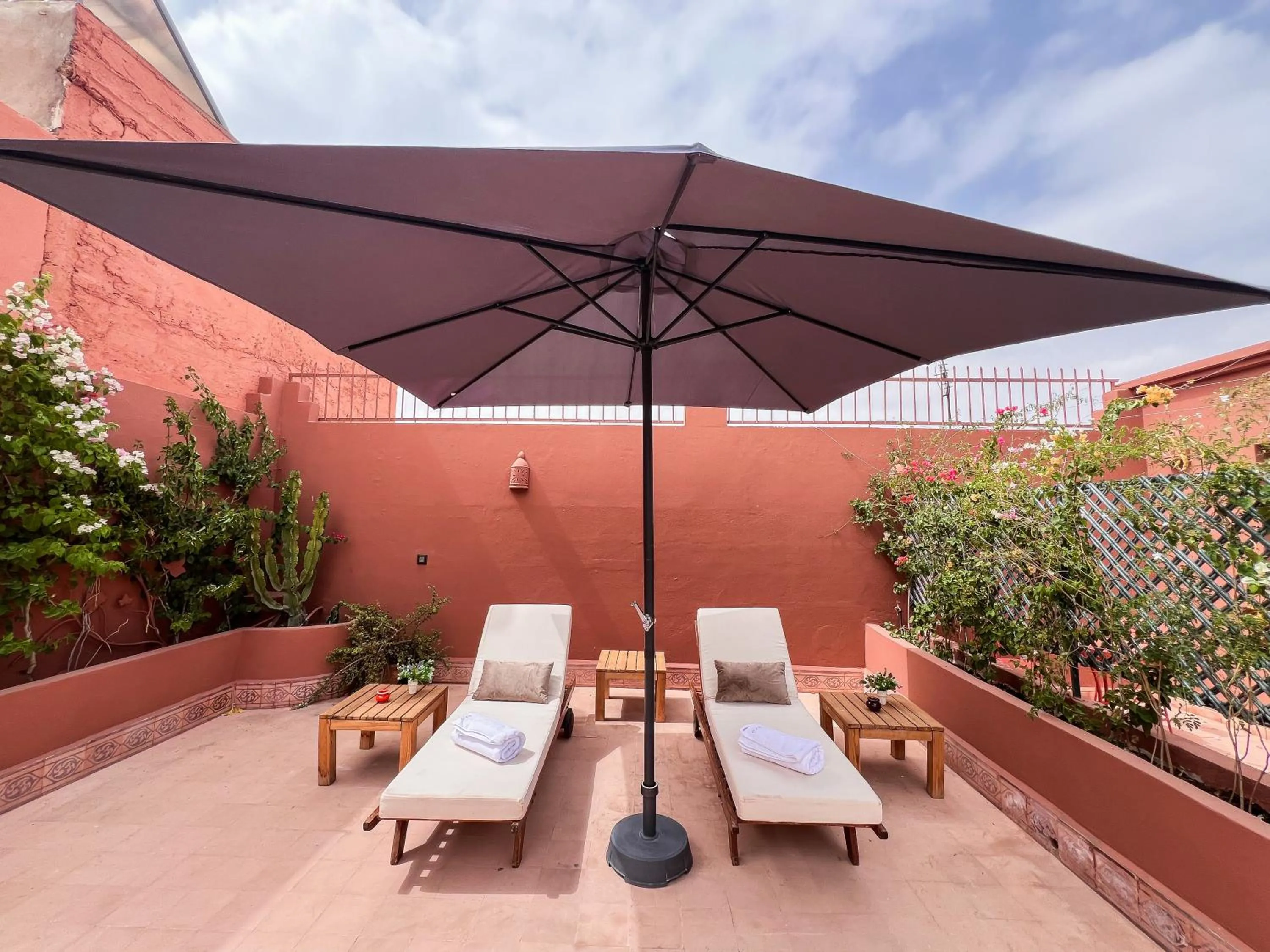 Balcony/Terrace in Riad Kech One & Spa