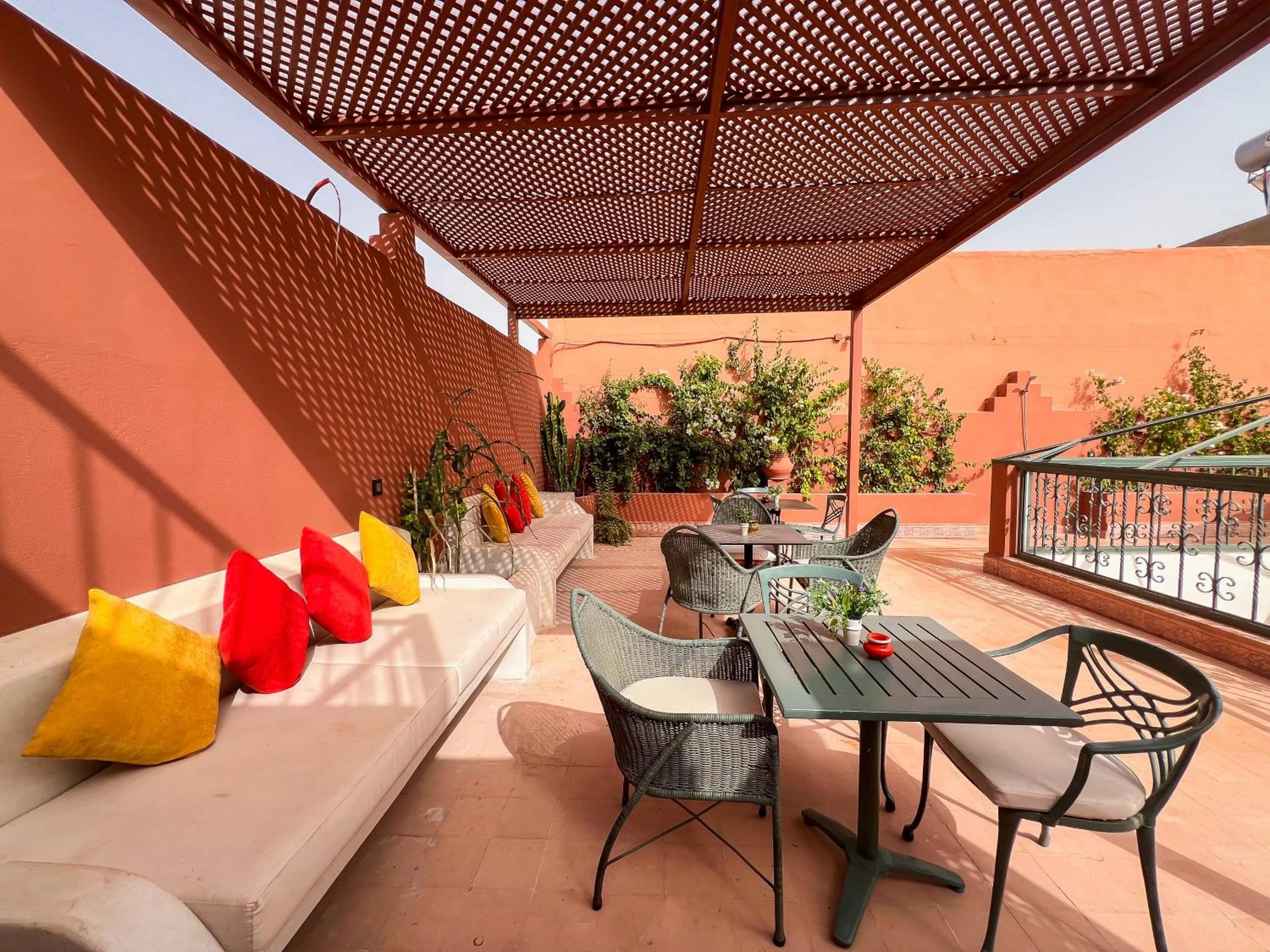 Balcony/Terrace in Riad Kech One & Spa