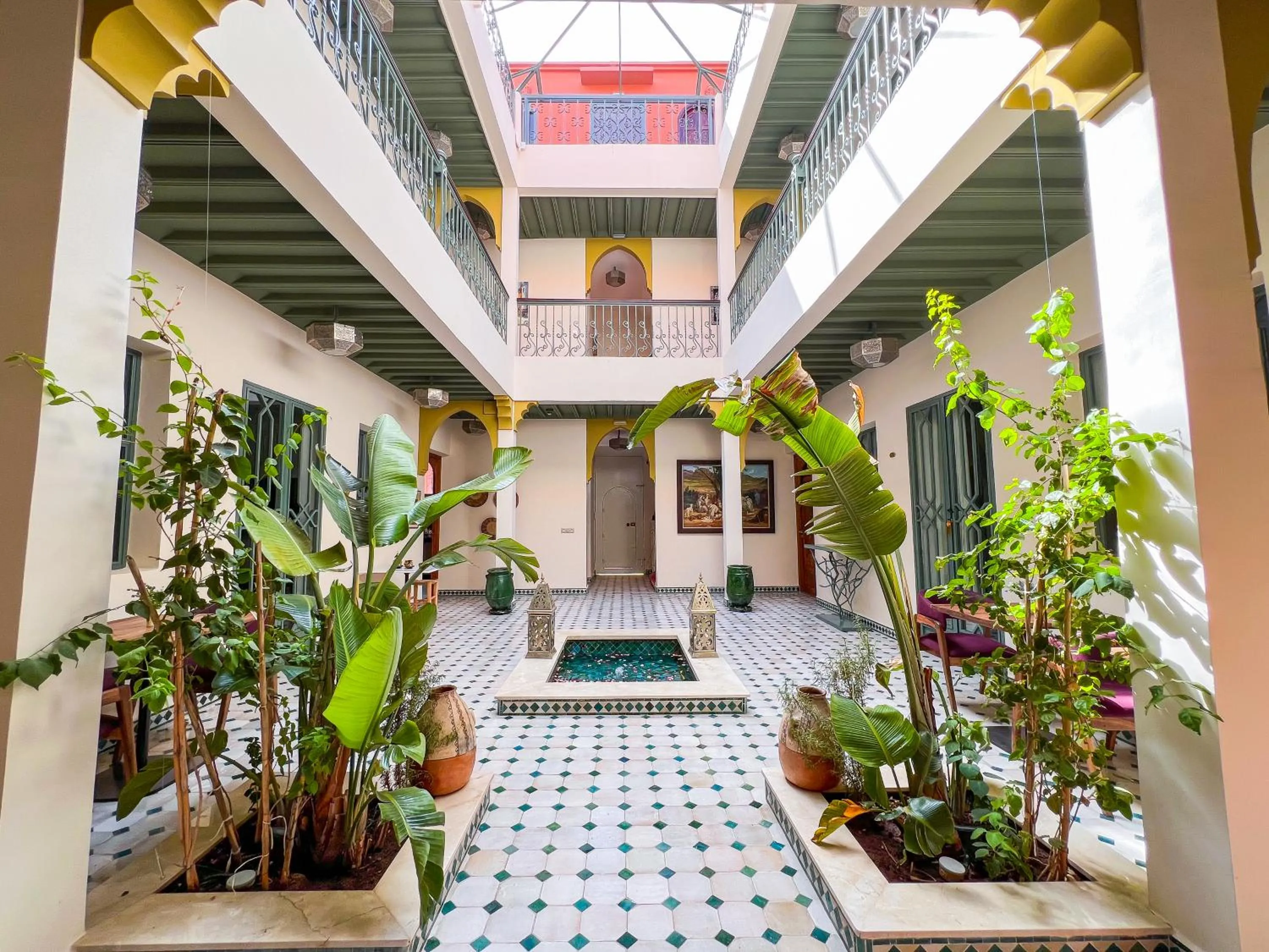 Patio in Riad Kech One & Spa