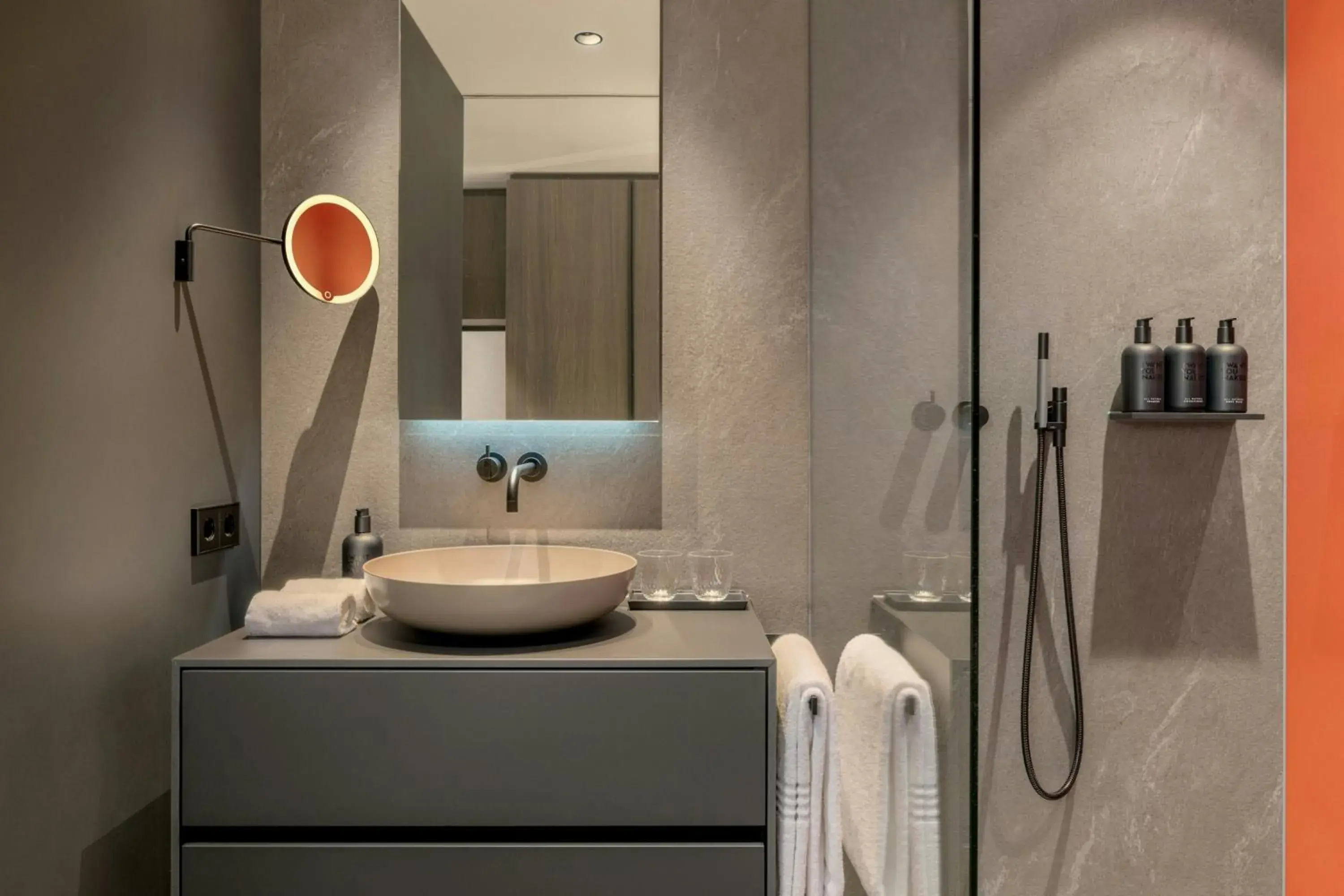 Bathroom in DAS AFFALTERBACH, Stuttgart, Autograph Collection Bathroom in DAS AFFALTERBACH, Stuttgart, Autograph Collection