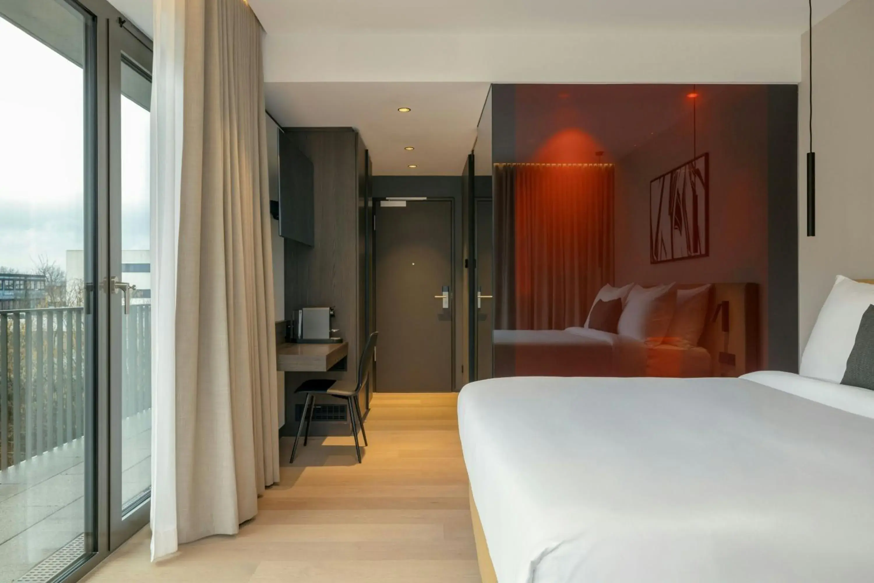 Photo of the whole room, Bed in DAS AFFALTERBACH, Stuttgart, Autograph Collection Photo of the whole room, Bed in DAS AFFALTERBACH, Stuttgart, Autograph Collection