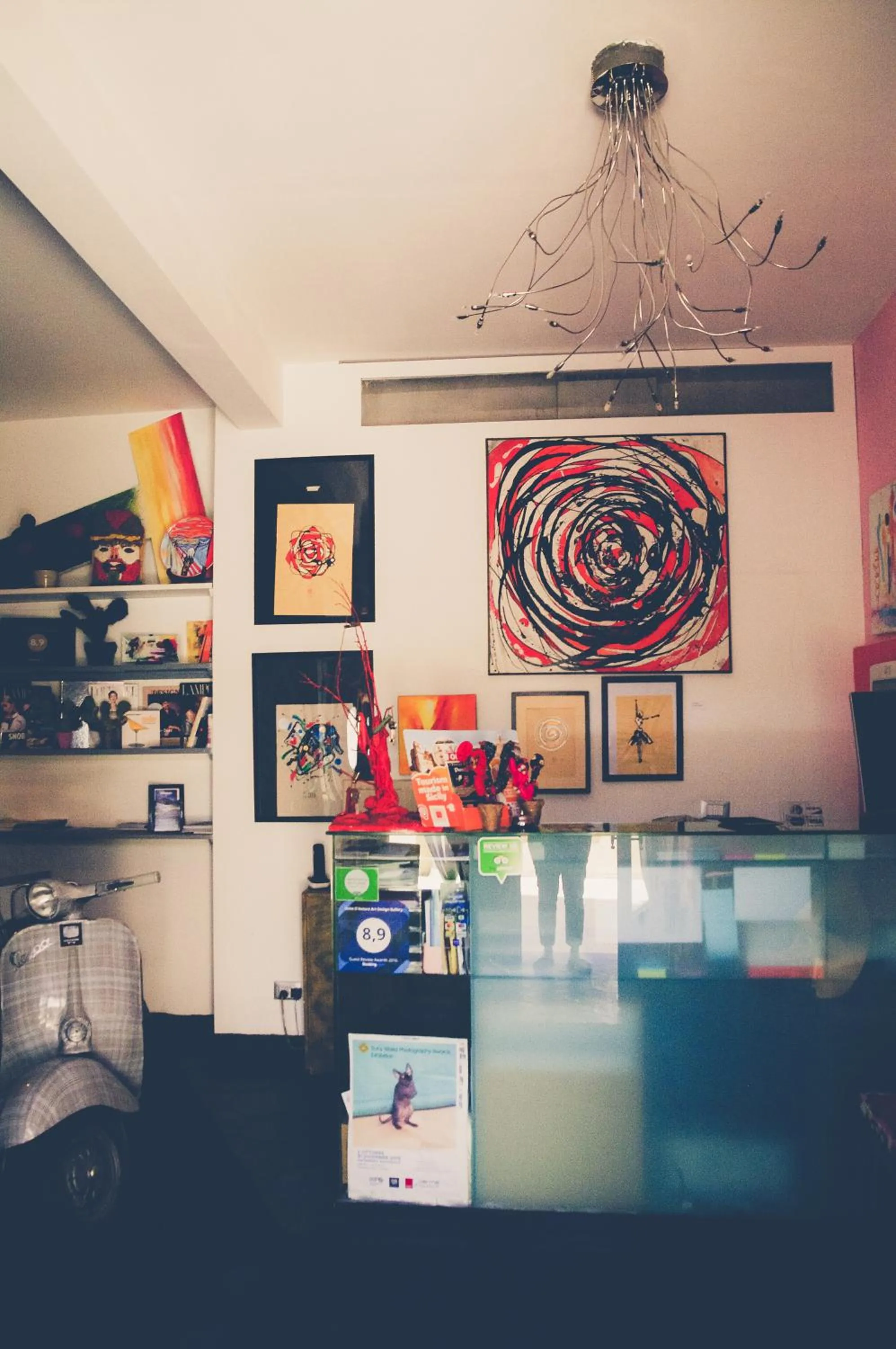 Lobby or reception in Suite D'Autore Art Design Gallery