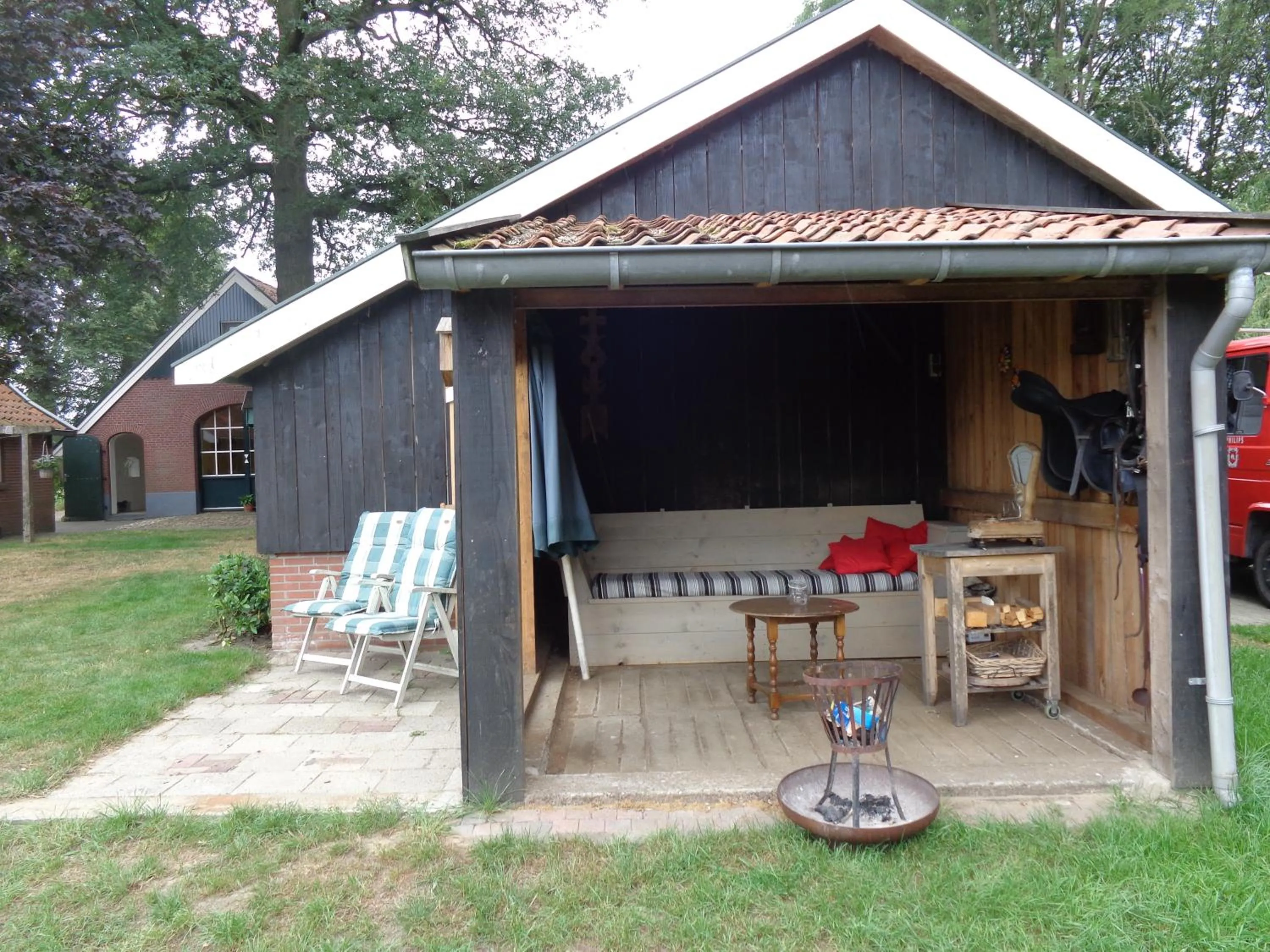 Patio in Thil's Bed and Breakfast