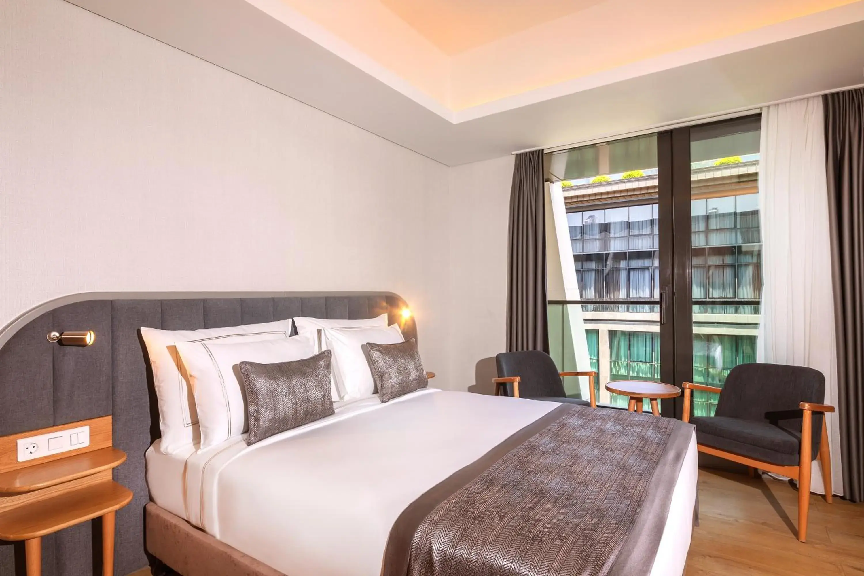 Bed in Meroddi Beyoğlu Residence Bed in Meroddi Beyoğlu Residence