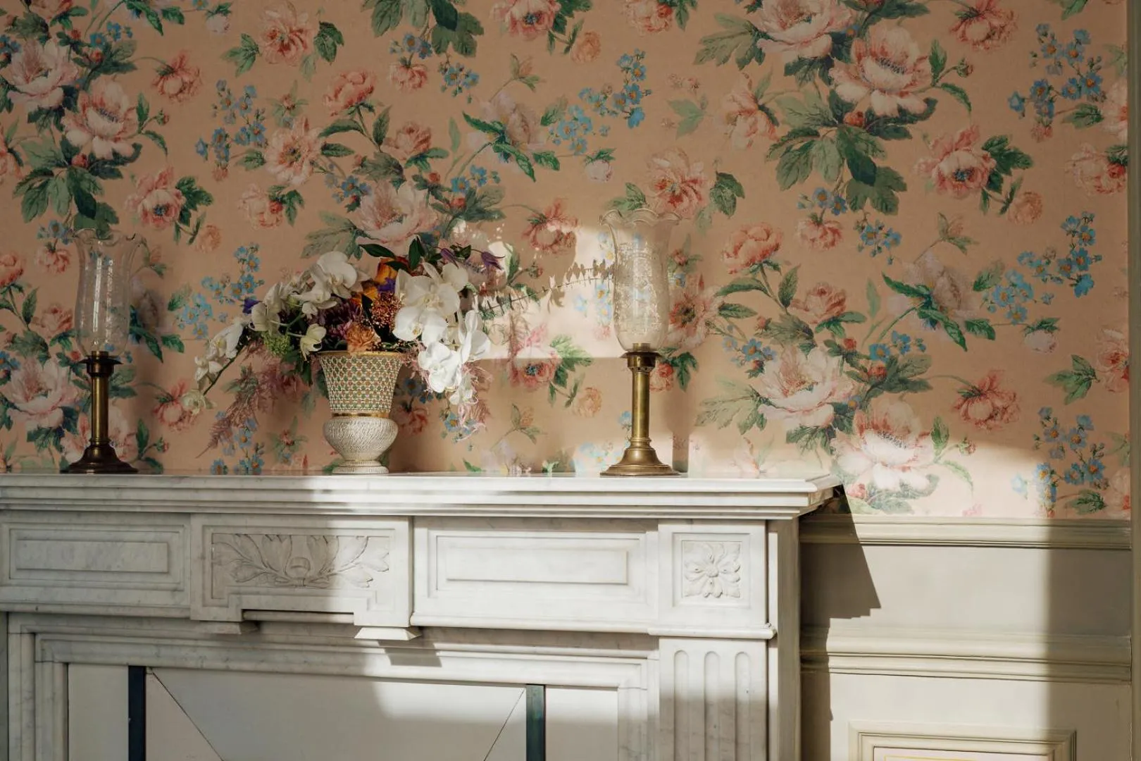 Decorative detail in Villa Pétrusse - Relais & Châteaux