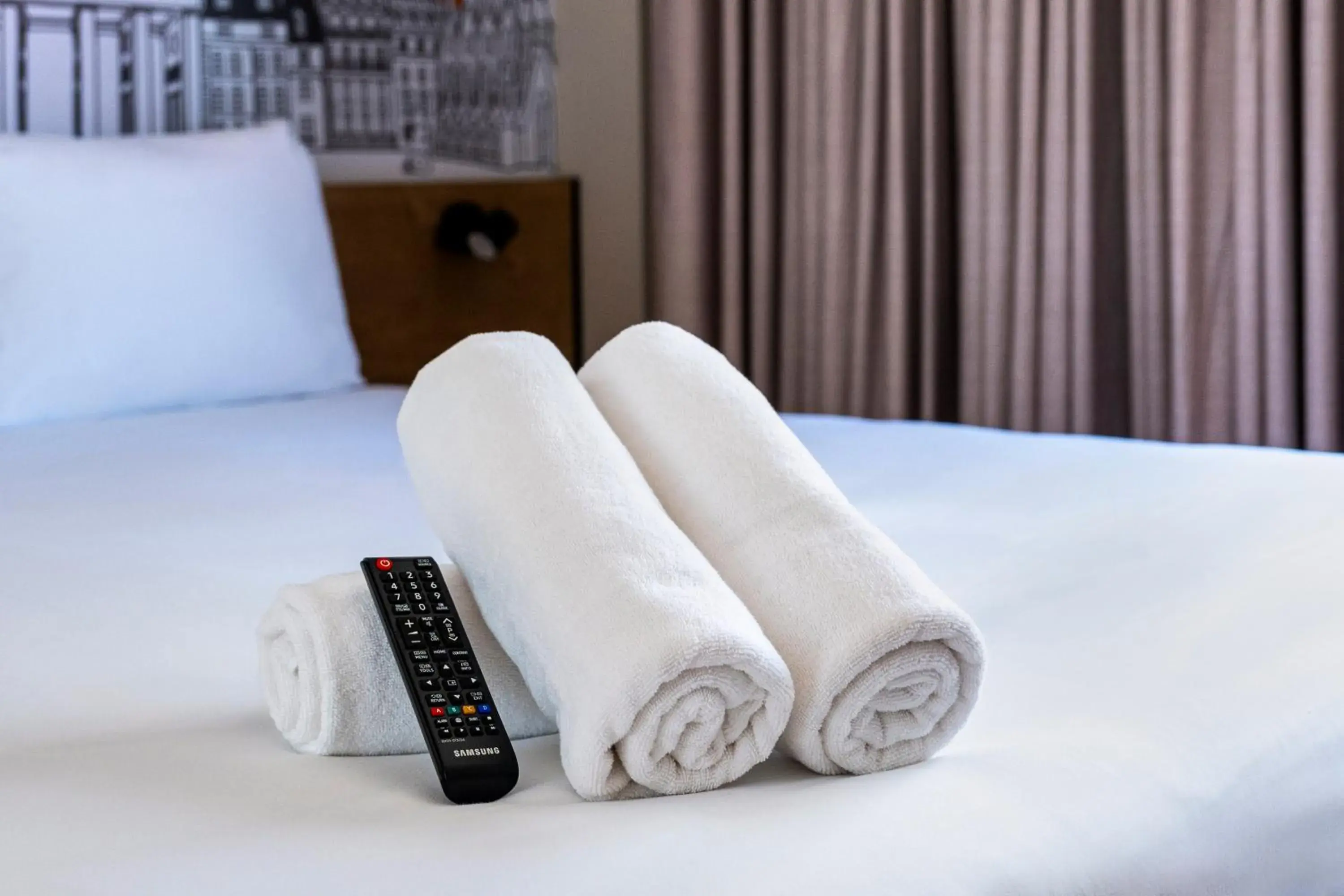 Bedroom, Bed in easyHotel Barcelona La Sagrera Bedroom, Bed in easyHotel Barcelona La Sagrera