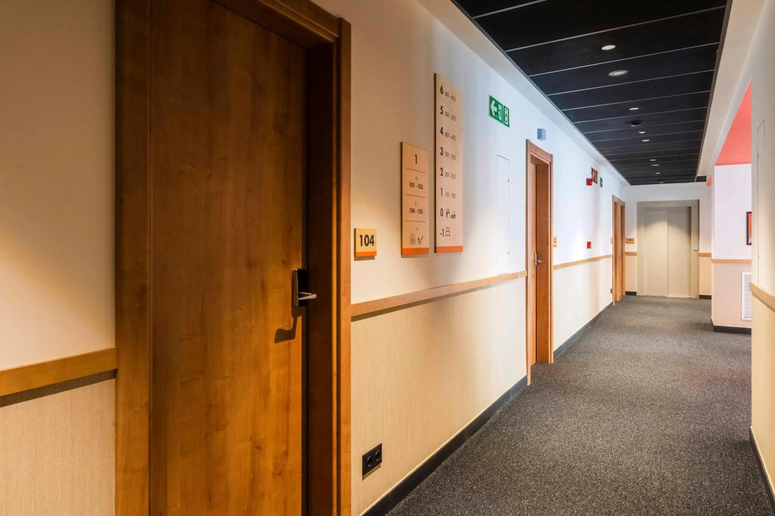 Property building in easyHotel Barcelona La Sagrera Property building in easyHotel Barcelona La Sagrera