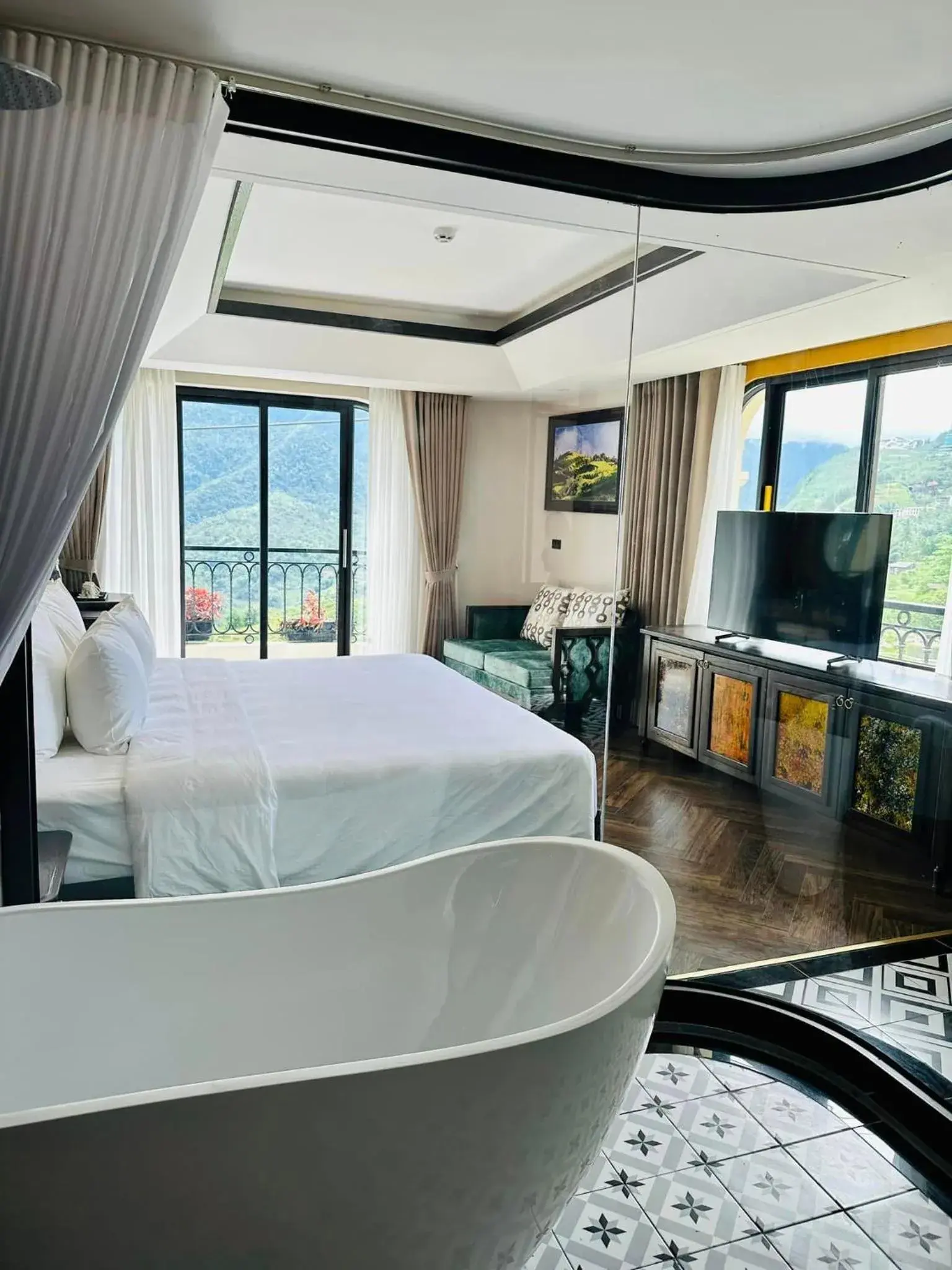 Double Room with Mountain View - single occupancy in Fansipan View Hotel Double Room with Mountain View - single occupancy in Fansipan View Hotel