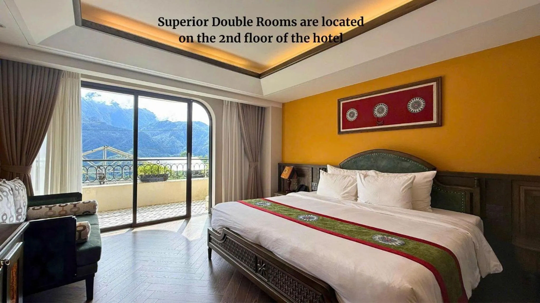 Bed in Fansipan View Hotel