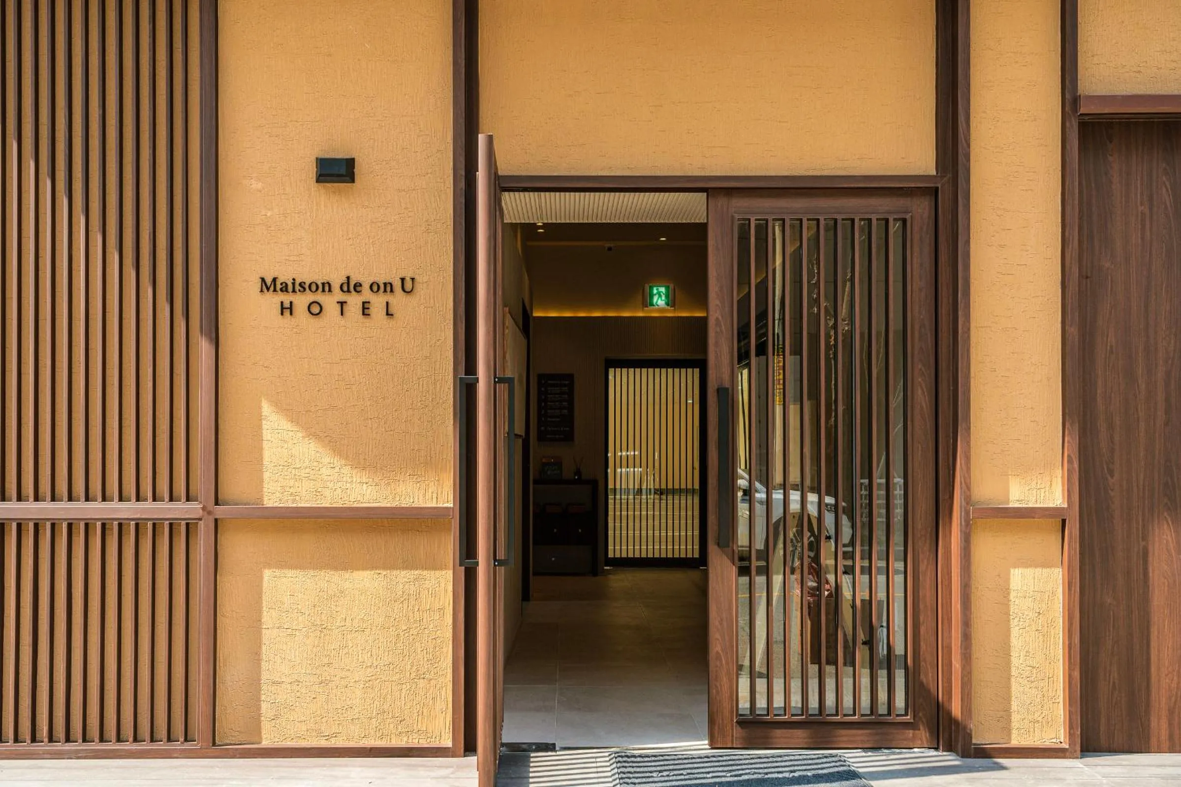 Facade/entrance in Maison de Onu Gwangju Cheomdan